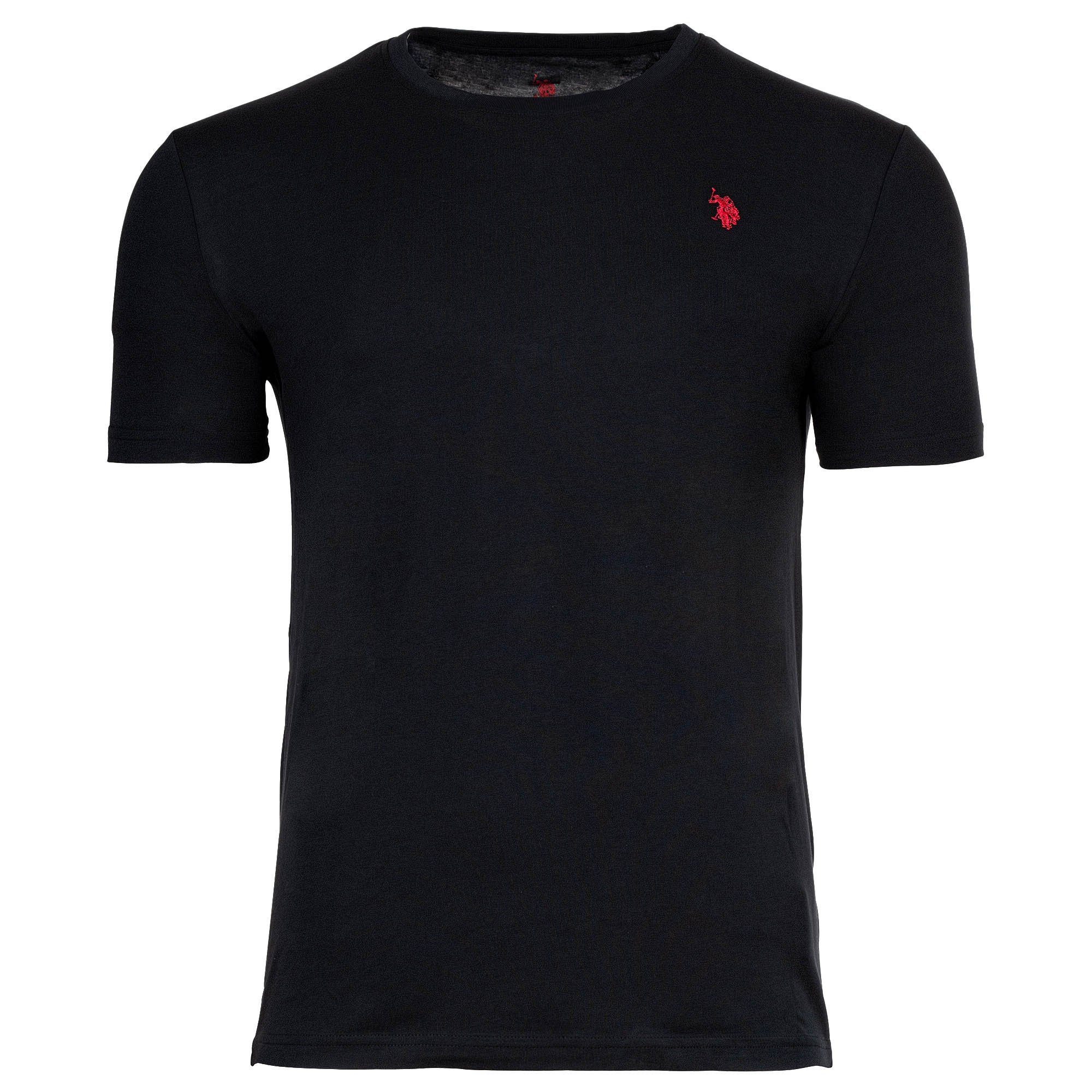 U.S. Polo Assn. T-Shirt Herren T-Shirt 2er Pack Baumwolle (Packung, 2er Pac günstig online kaufen
