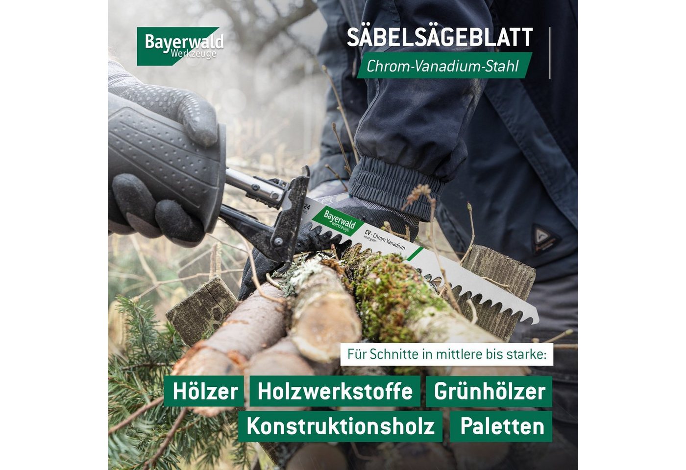 Thumbnail - QUALITÄT AUS DEUTSCHLAND Bayerwald Werkzeuge Säbelsägeblatt 5x Bayerwald Werkzeuge Säbelsägeblatt Länge 230 mm