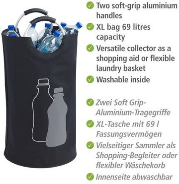 WENKO Flaschensammler Jumbo (1 St), Polyestergewebe, Multifunktionstasche, 69 Liter