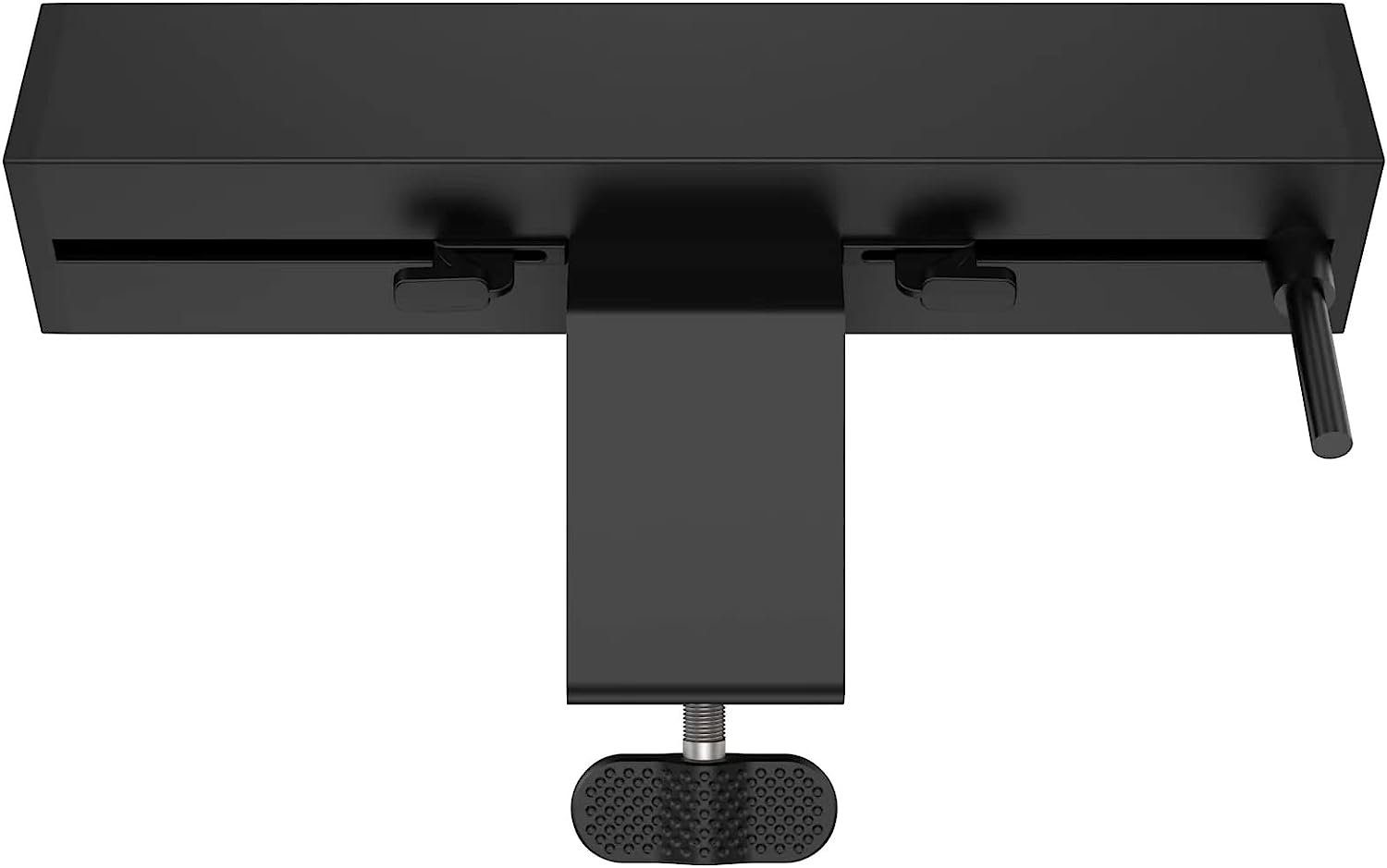 Super Solu Tischsteckdosenleiste mit Schalter / mit Schwarz, 3-fach Schiebeschiene Clip 1.8 und Bewegliche Ausschalter, /3-Fach Übersapannungschutz, m), (Ein- Desktop USB 2 Metall Steckdosenleiste Mehrfachsteckdose Kabellänge