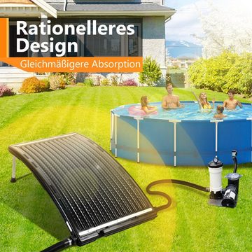 Randaco Pool-Wärmepumpe solarheizung Solarheizung für Aufstellpools 10000 L/h 110x69x14cm
