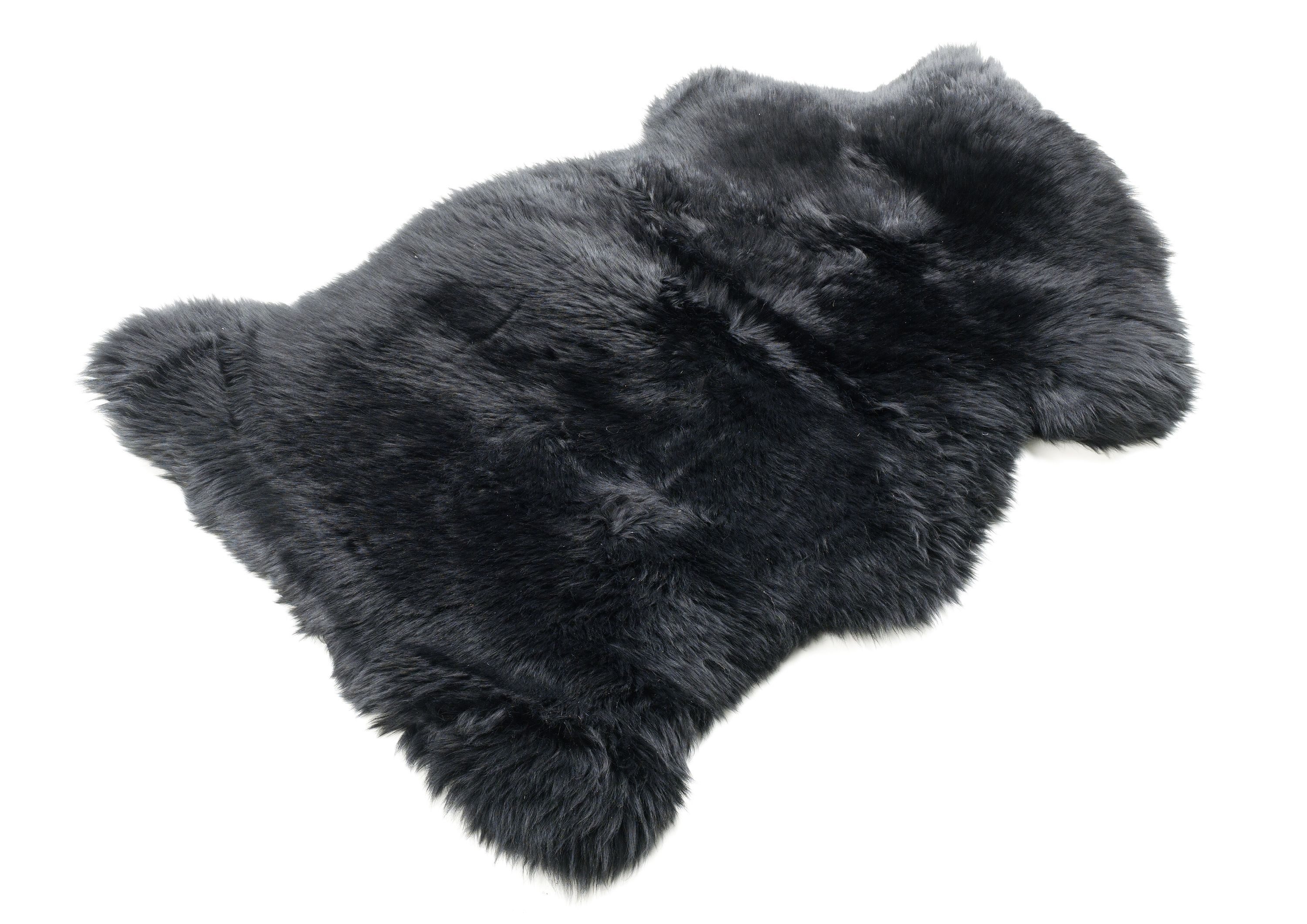 Böing Carpet Fellteppich Lammfell Schwarz günstig online kaufen