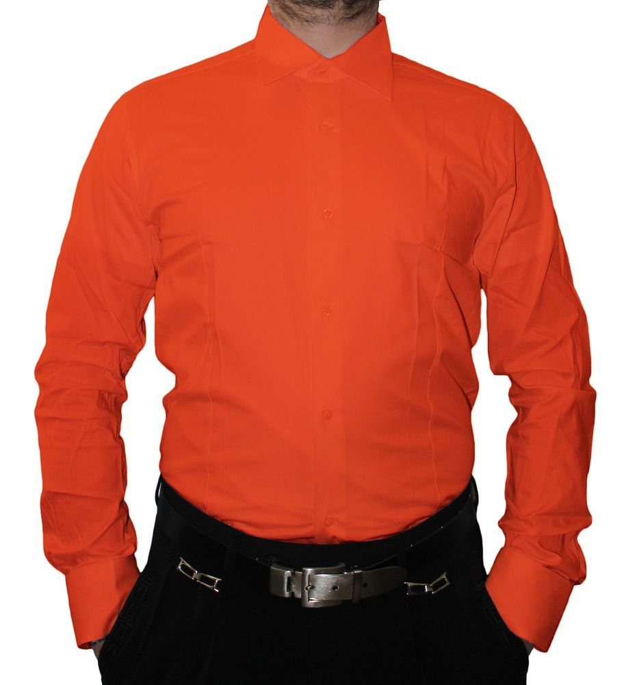 Pierre Martin Businesshemd Herren Hemd klassischer Kragen Slim tailliert K14 Bügelleicht, Pflegeleicht, Alle Jahreszeiten