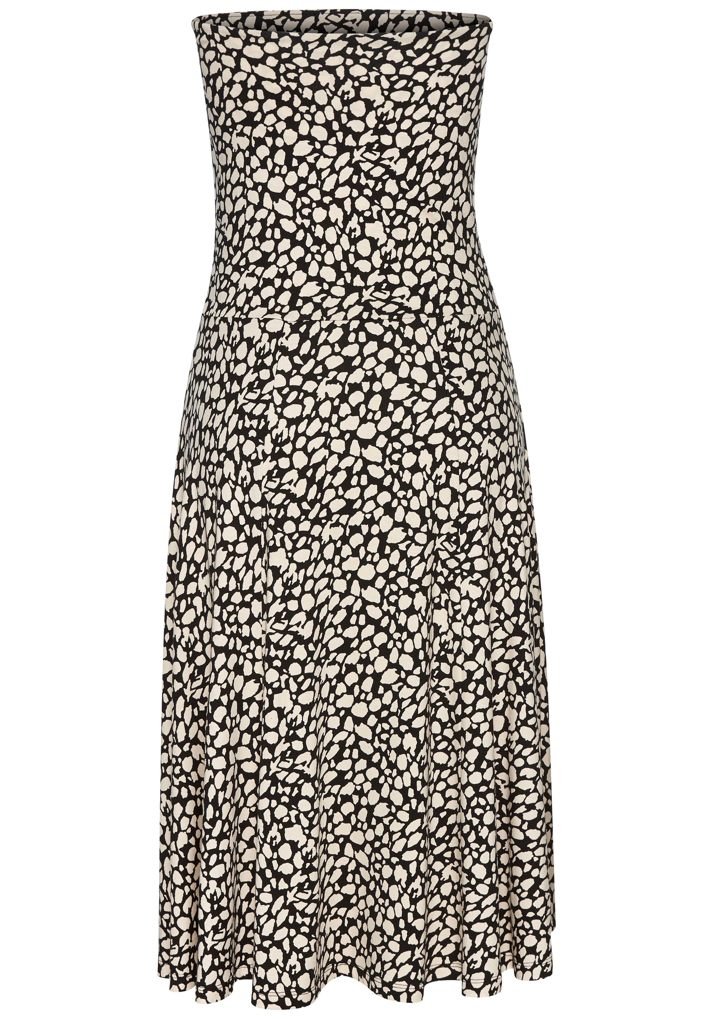 LASCANA Strandkleid mit verschiedenen Tragemöglichkeiten, Jerseykleid, Stra günstig online kaufen