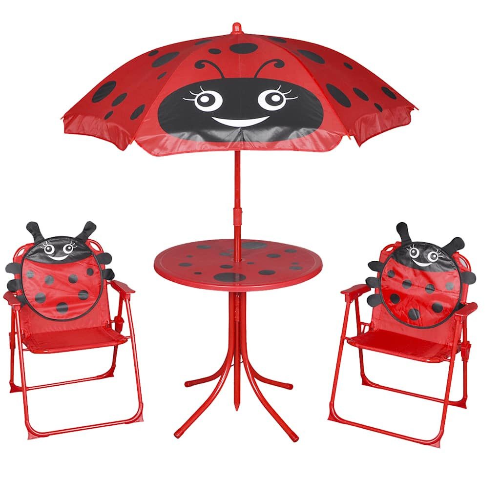 vidaXL Gartenlounge-Set 3-tlg. Garten-Bistro-Set für Kinder günstig online kaufen