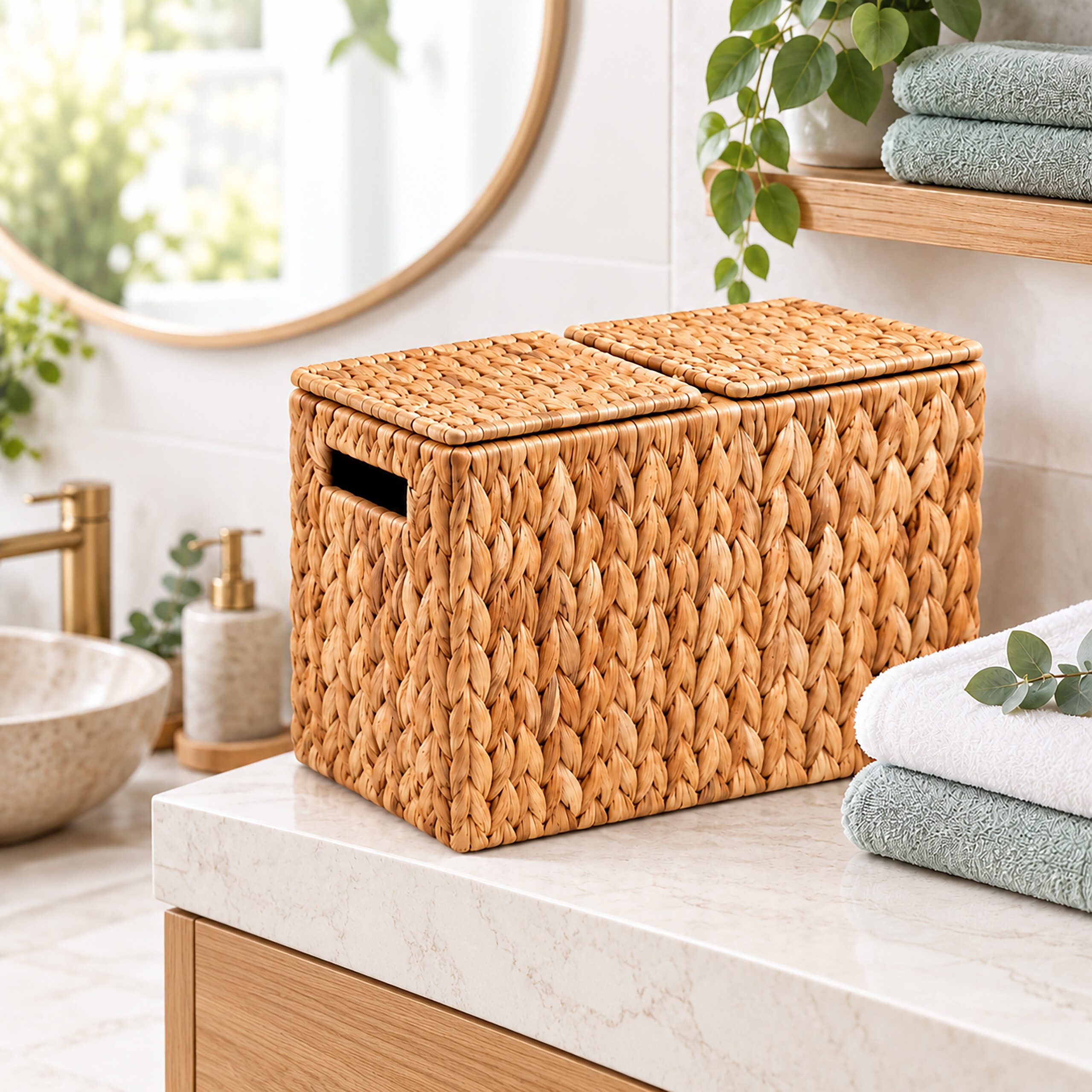 relaxdays Toiletten-Ersatzrollenhalter Toilettenpapier Aufbewahrung 6 Rollen (1-St) – Bild 2 von 5