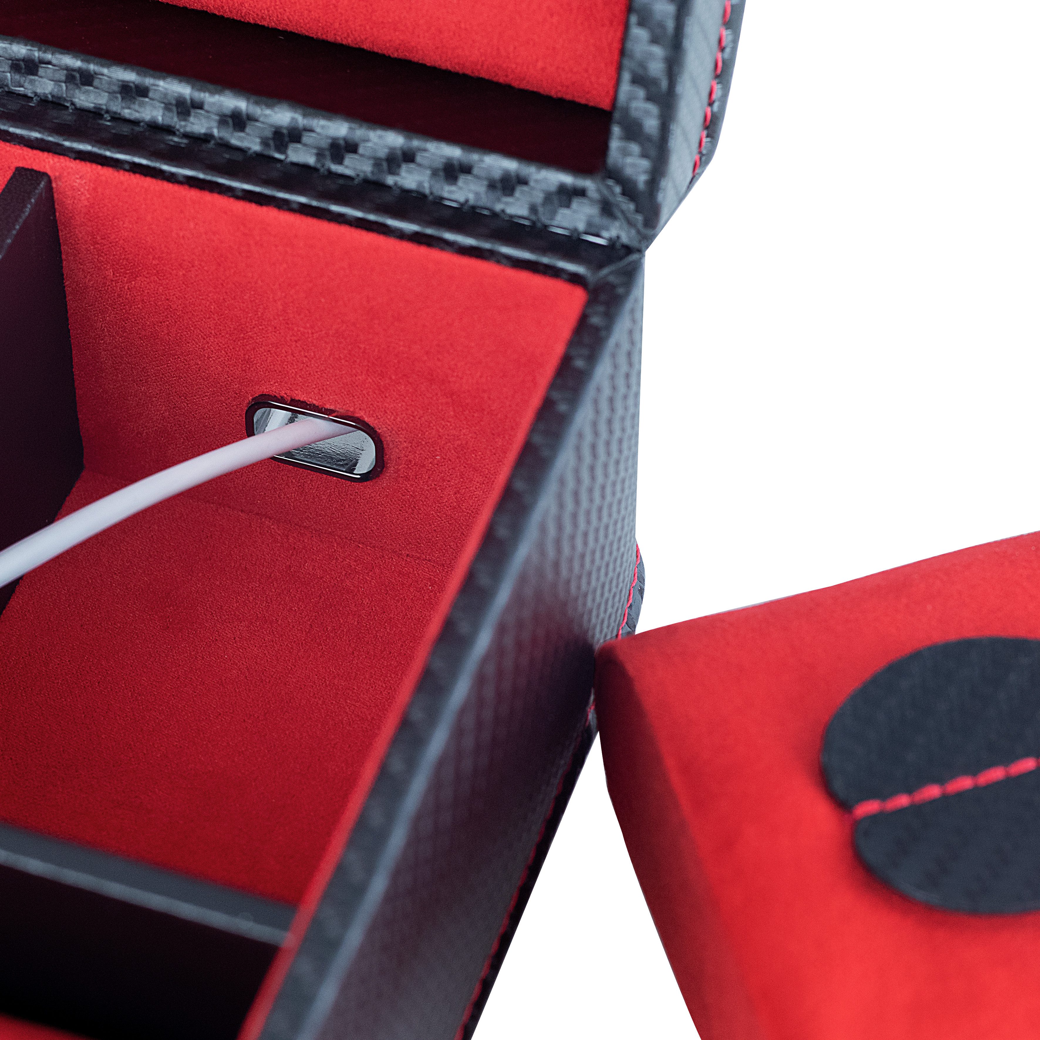 Friedrich23 Uhrenbox Carbon für 4 Uhren