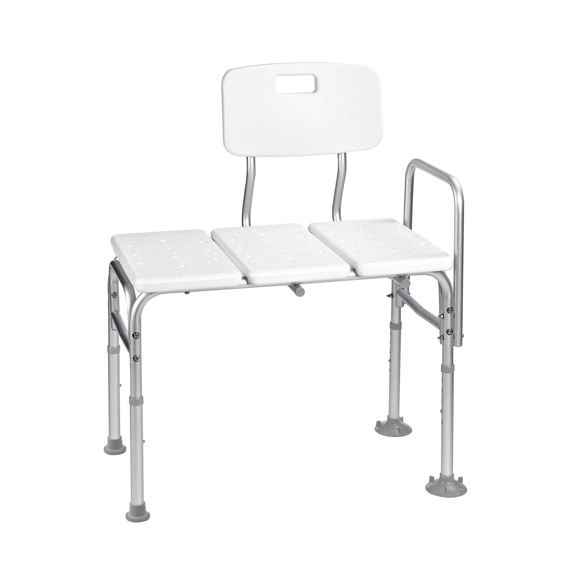 Ridder Badaccessoire-Set Badewannen-Transferbank Sam, höhenverstellbar weiß