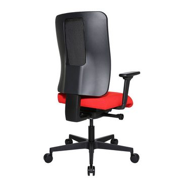 TOPSTAR Bürostuhl 1 Stuhl OX300 Bürostuhl Sitness Open X (N) Deluxe - rot/schwarz