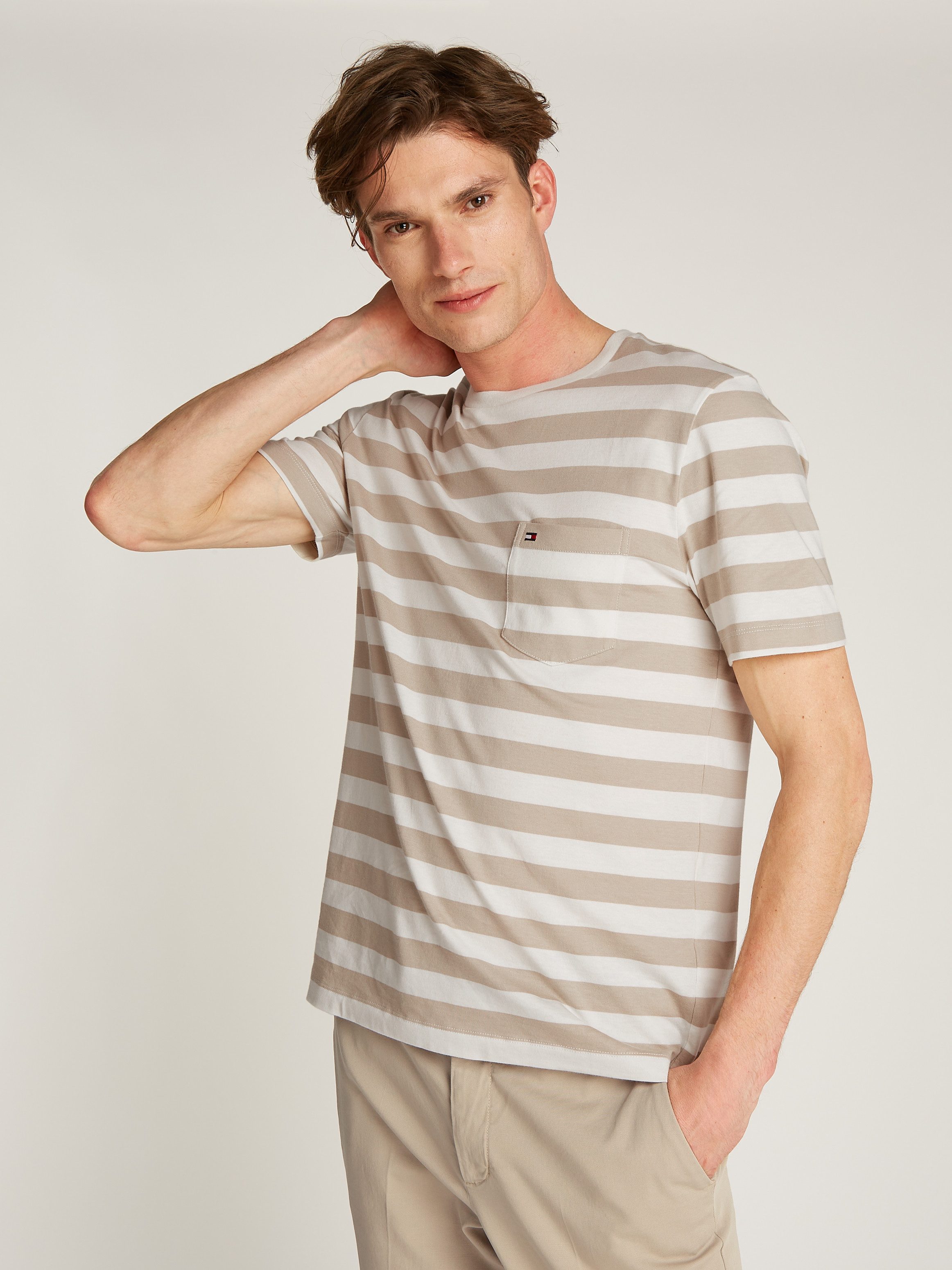 Tommy Hilfiger T-Shirt ESSENTIAL SOLID POCKET TEE günstig online kaufen
