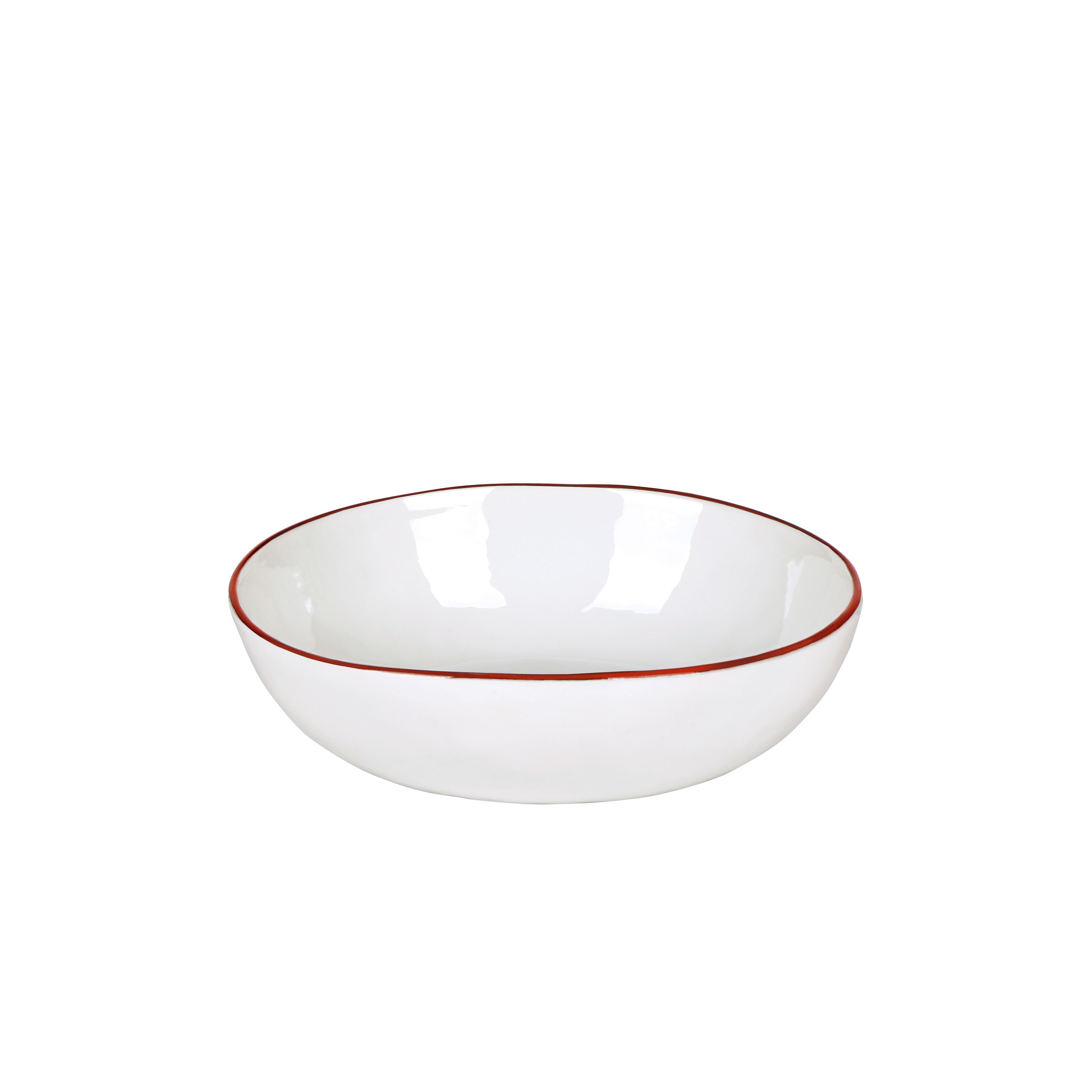Lambert Schale Piana Schüssel mittel Porzellan, D 20,5 cm, H 6, Porzellan/ Dekor Rand