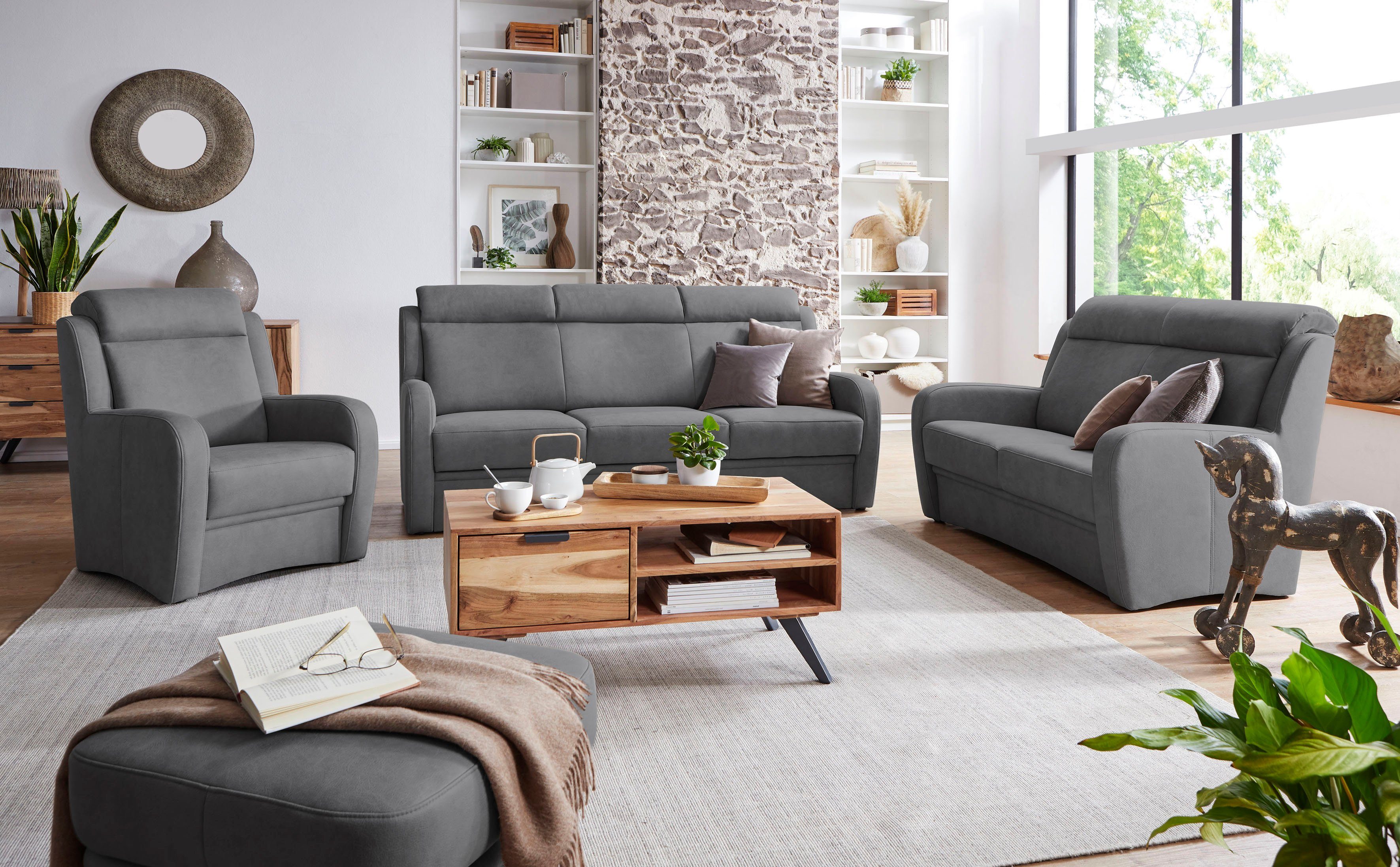 VILLA BECK Sessel Varese, inklusive Kopfteilverstellung, günstig online kaufen