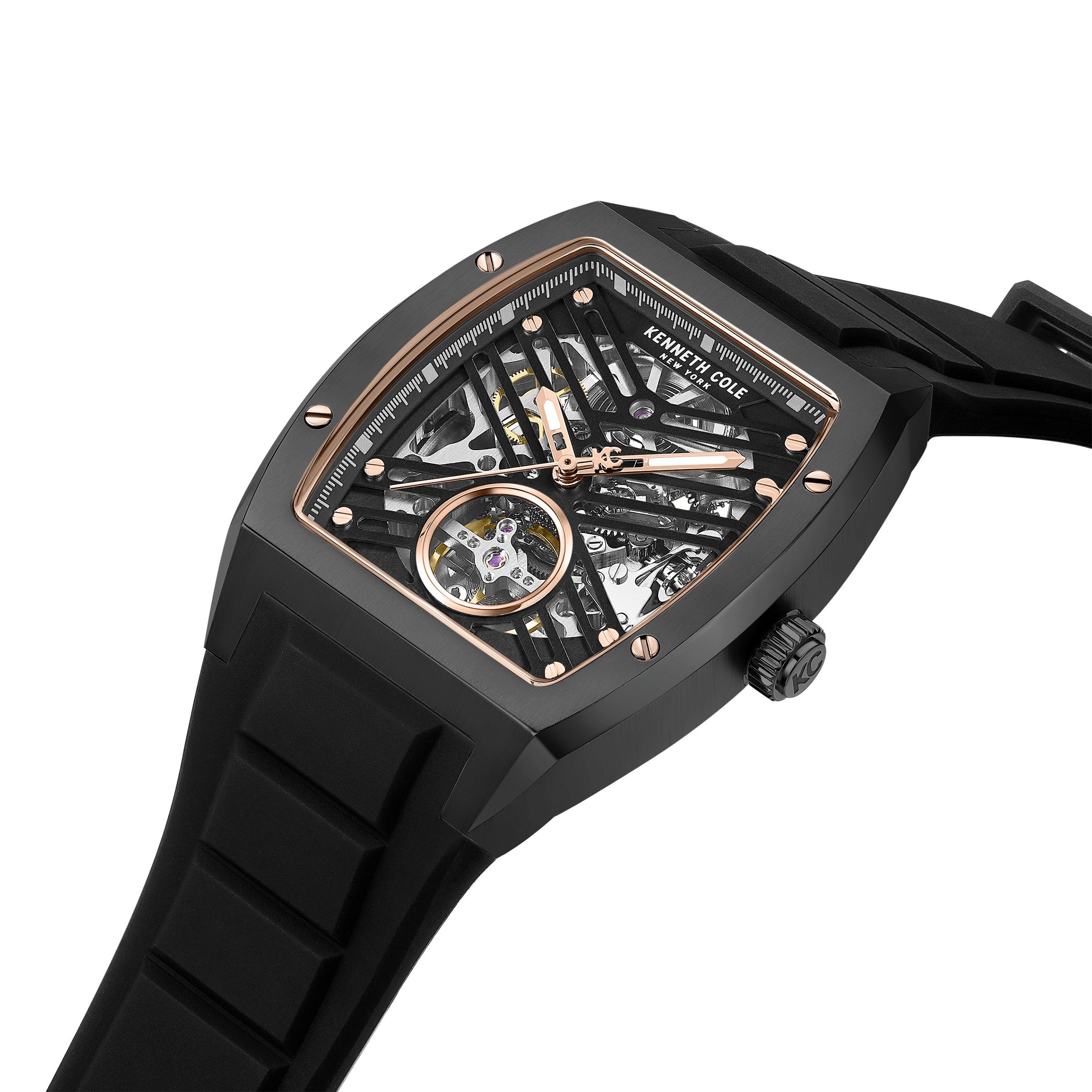 Kenneth Cole Automatikuhr Automatikuhr Herrenuhr 52,5 mm Automatik Herren