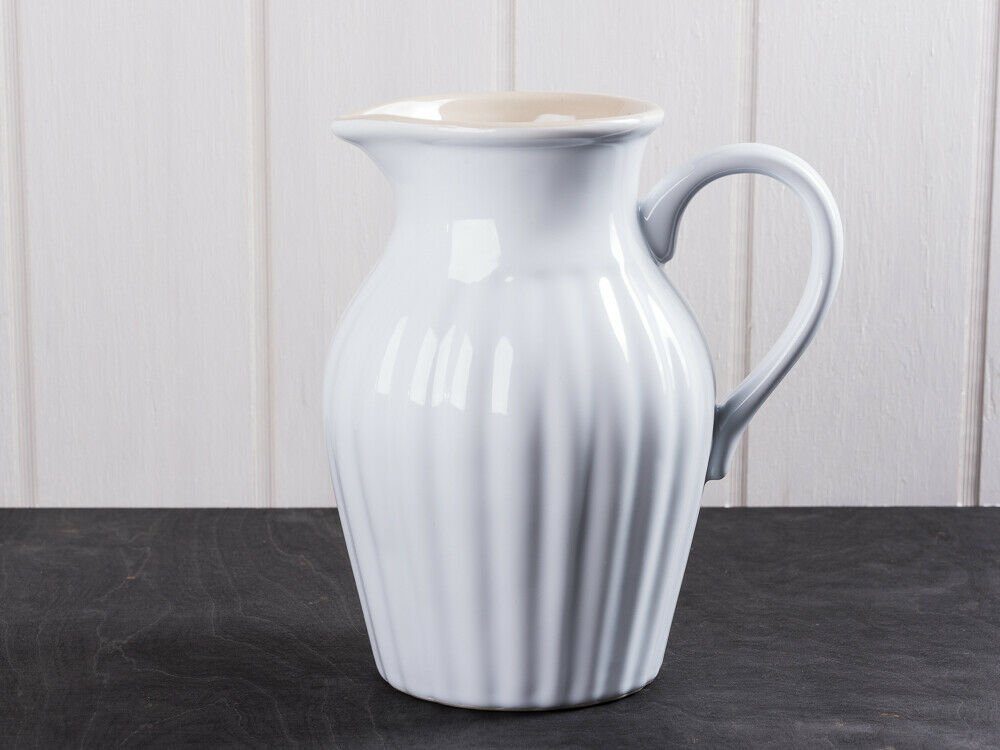 Ib Laursen Karaffe IB Laursen Kanne 1,7 Liter Mynte PURE WHITE Weiß