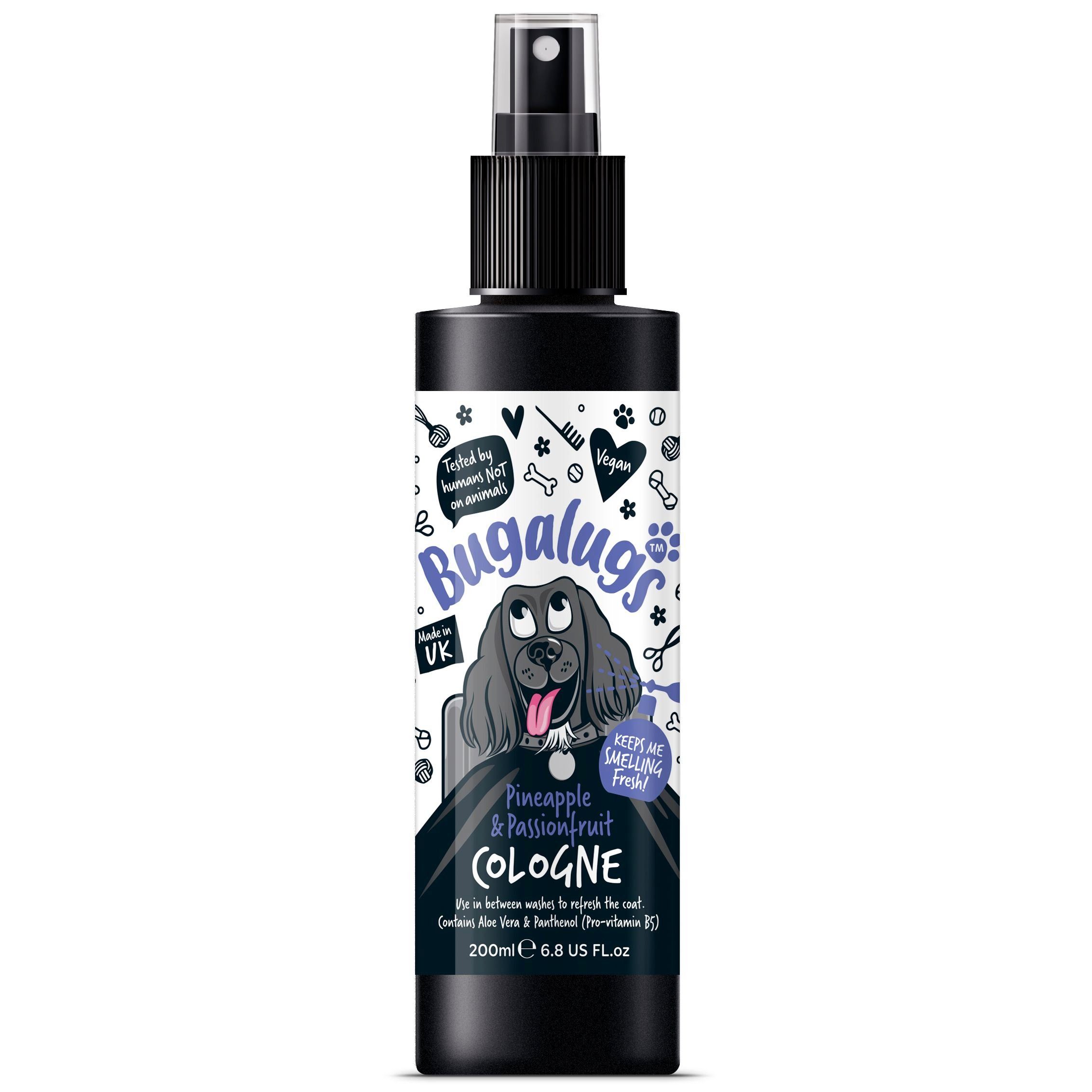 Fellpflege Bugalugs Hunde Parfüm-Deo verschiedene Düfte 200ml