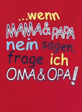 Trigema T-Shirt TRIGEMA Shirt Feinripp Oma & Opa (1-tlg)