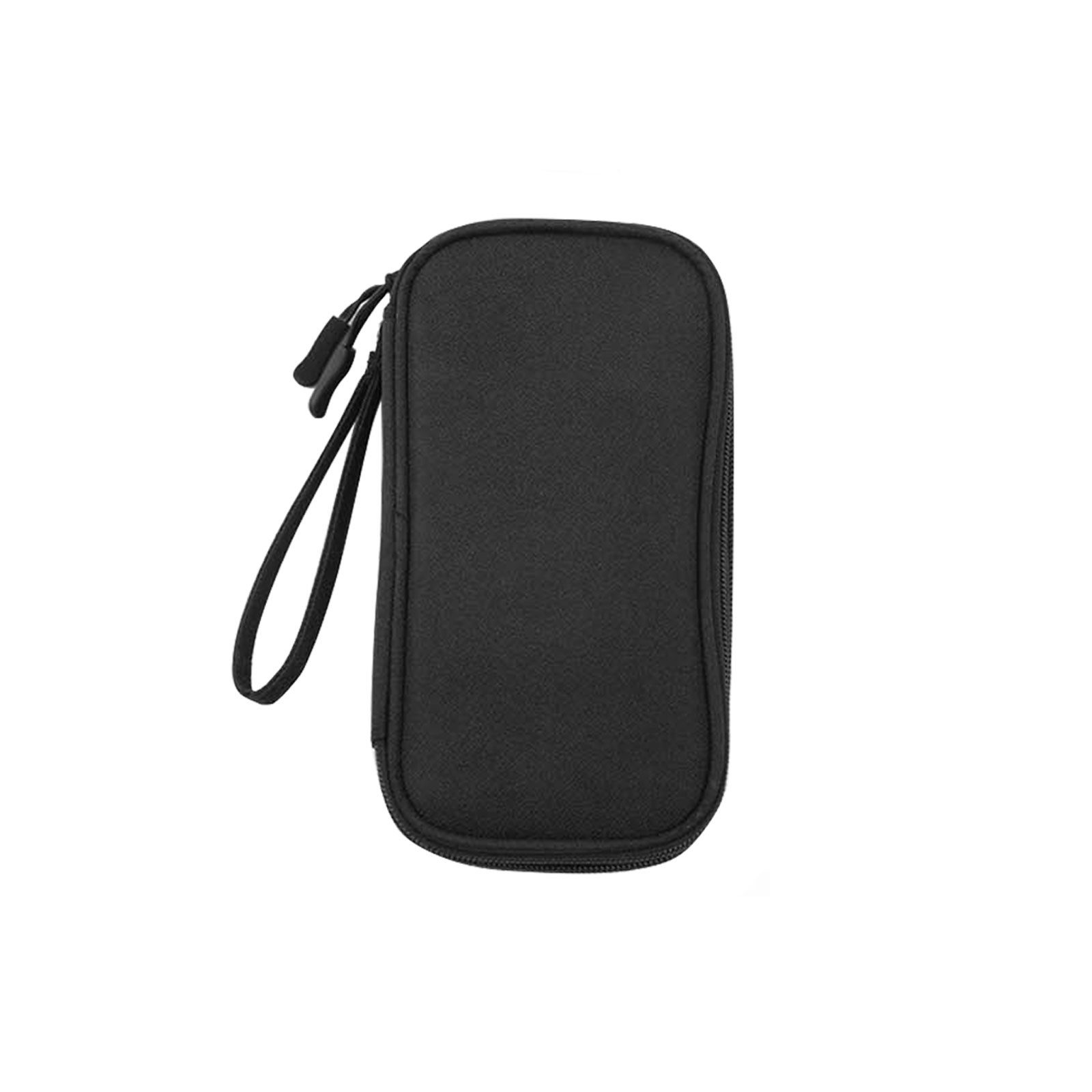 HAUSS SPOLE Taschenorganizer Kabeltasche, Wasserdicht Universal Organizer für Elektronik Zubehör (Elektronik Zubehör Organizer Tasche mit Handschlaufe, 1-tlg., Tragbare, 2 Schicht, Mehrere Taschen), für Handy Ladekabel USB Headset Powerbank