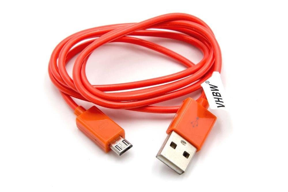 vhbw für Mobilfunk USB-Kabel, Micro-USB