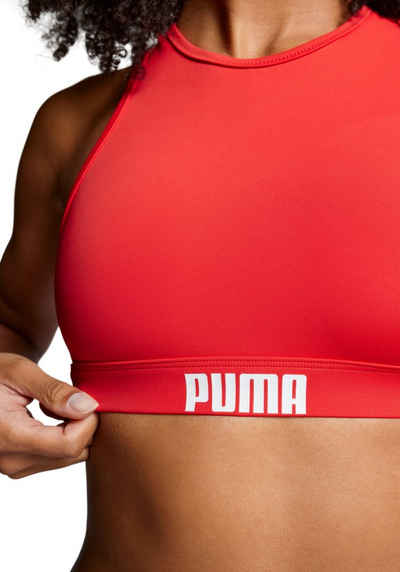 PUMA Bustier-Bikini-Top, mit Racerback-Rücken