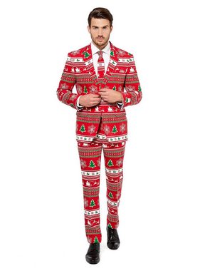 Opposuits Partyanzug Winter Wonderland, Ausgefallene Anzüge für coole Männer