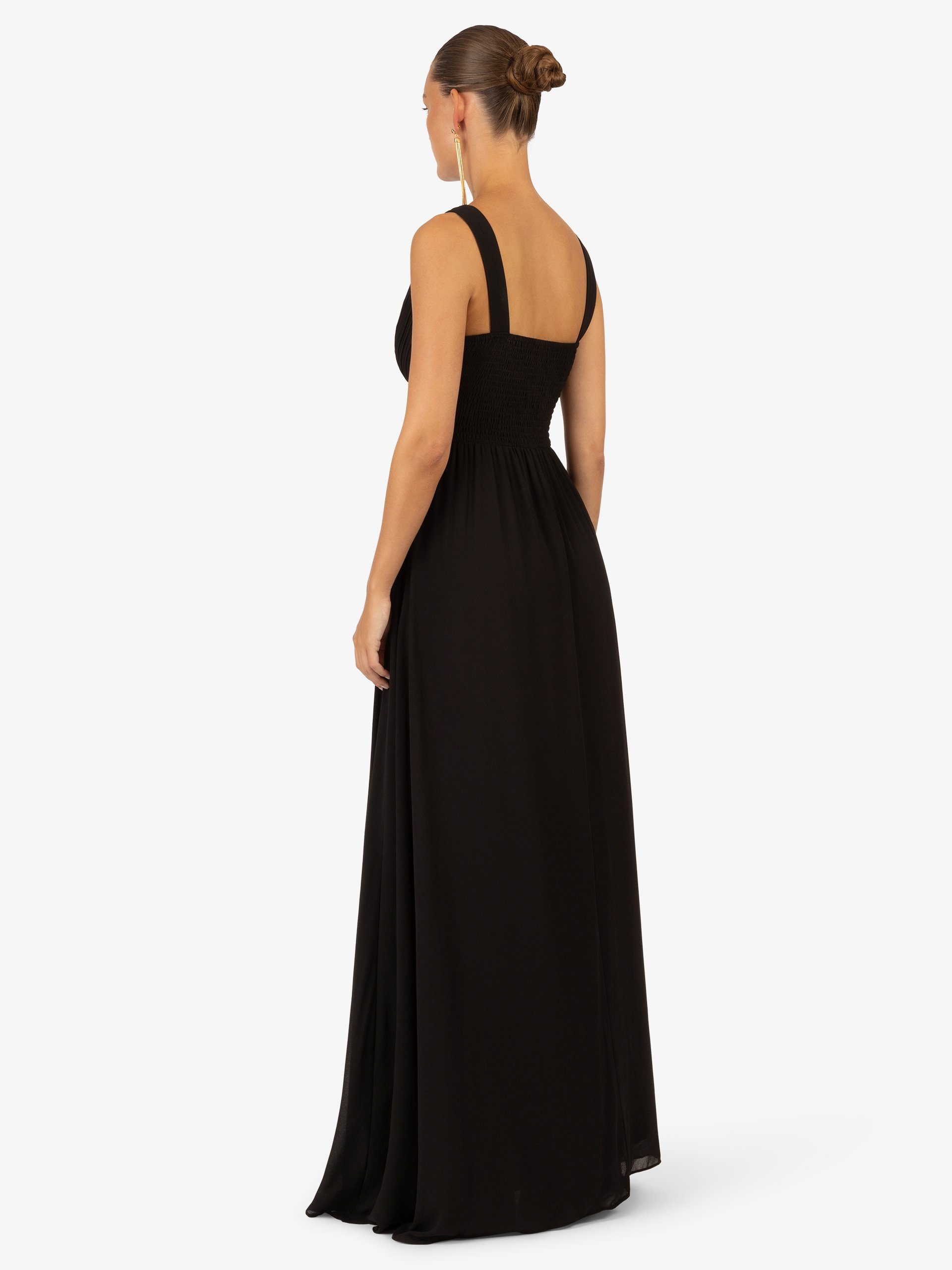 Kraimod Abendkleid mit V-ausschnitt vorne und Rückenausschnitt hinten – Bild 3 von 5