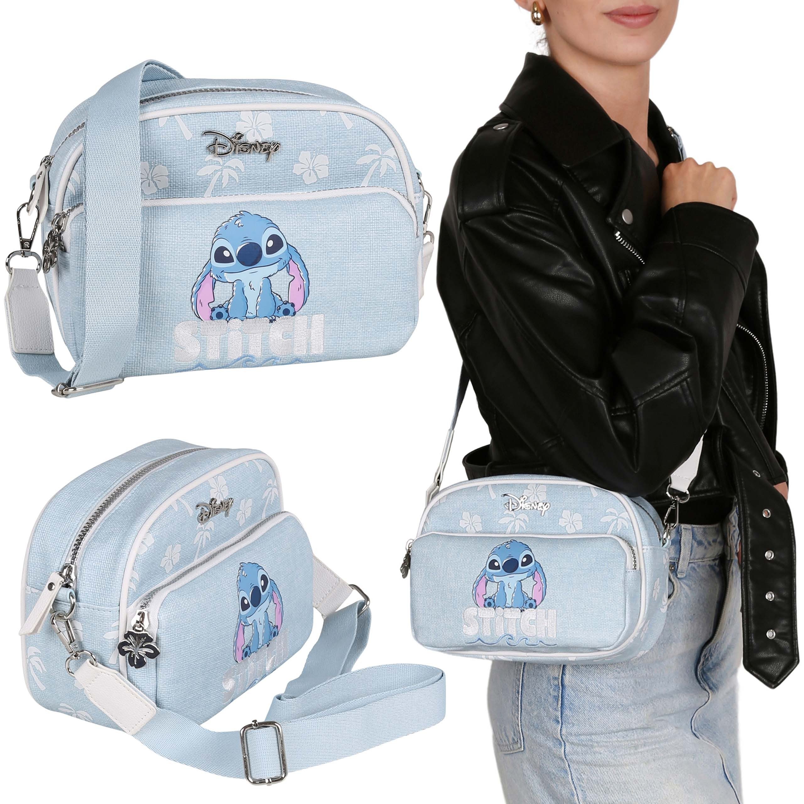 Sarcia.eu Handtasche Disney Stitch Damenhandtasche, blau, günstig online kaufen