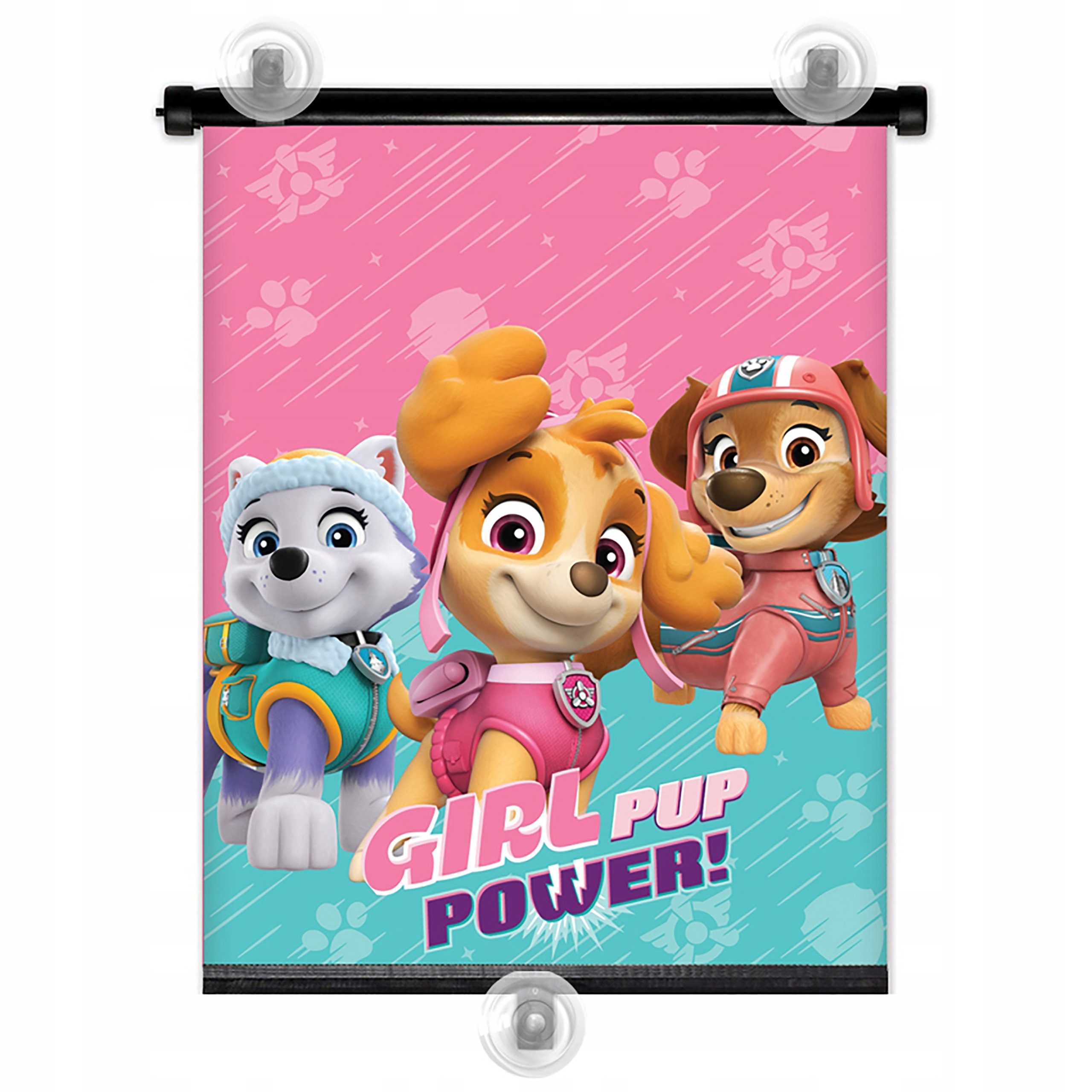PAW PATROL Autosonnenschutz Paw Patrol Girl Power Auto Sonnenschutz, für Kinder,Mädchen 36x45 cm