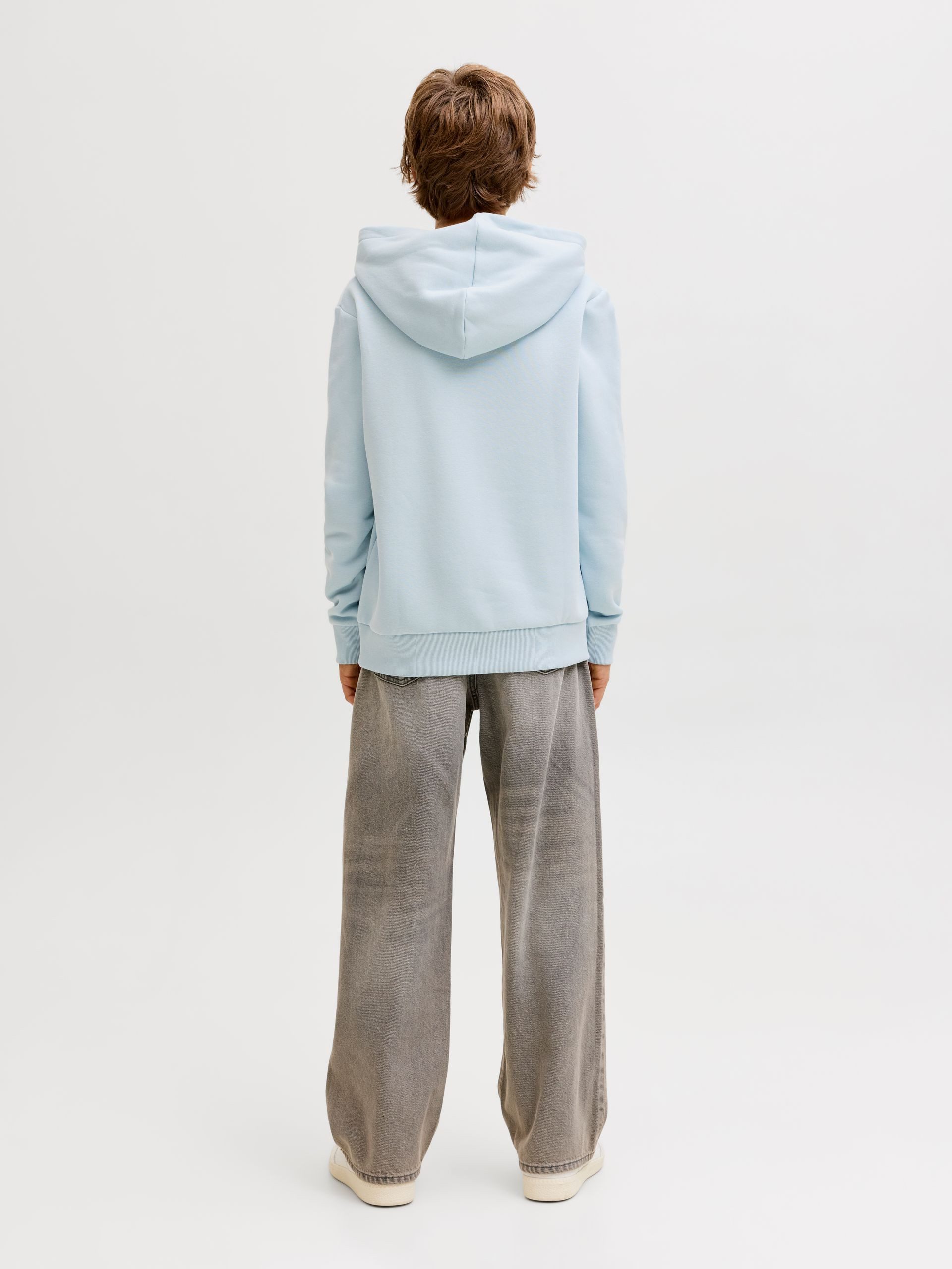 Jack & Jones Junior Sweatshirt JJECALEB VARSITY SWEAT HOOD JNR