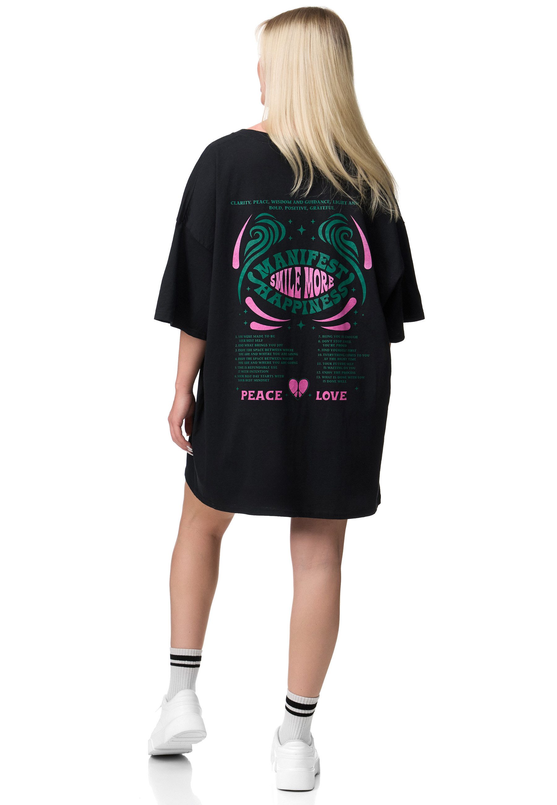 Worldclassca T-Shirt Worldclassca Oversized PEACE LOVE günstig online kaufen