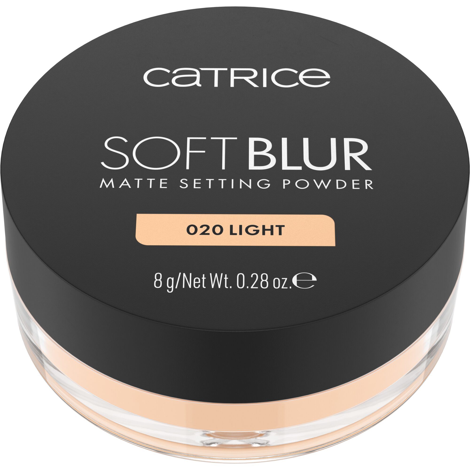 Catrice Пудра Soft Blur Matte Setting Powder, Vielseitig: Zum Fixieren, Baken oder für Touch-ups geeignet