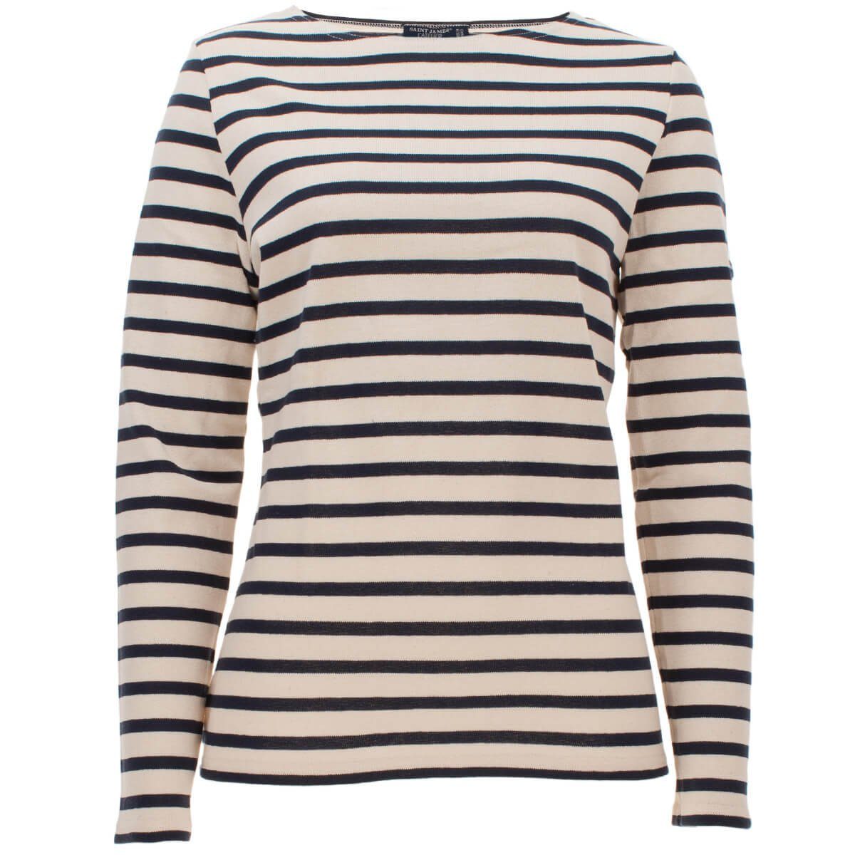 Saint James Langarmshirt 4135 Shirt Meridame II mit Streifen aus Baumwolle