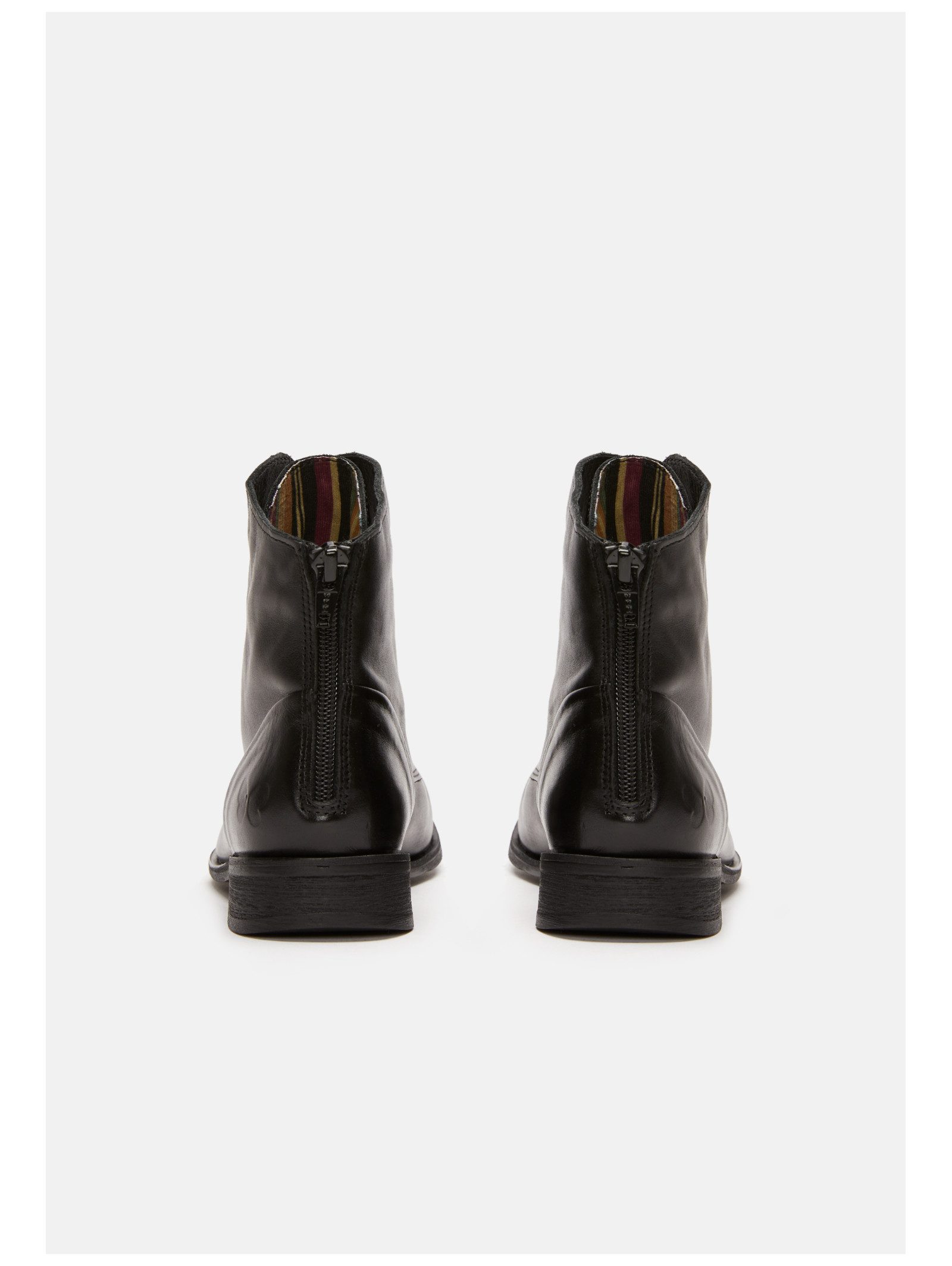 Felmini Stiefelette Leder . Schnürstiefelette