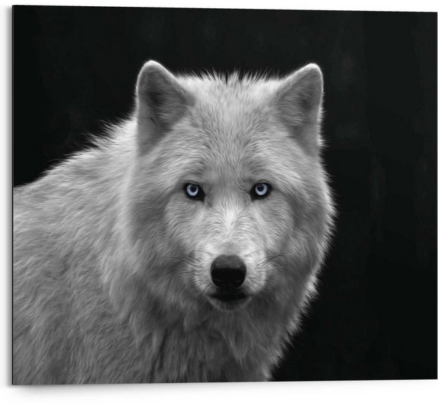 Reinders! Wandbild »Weißer Wolf«-Otto