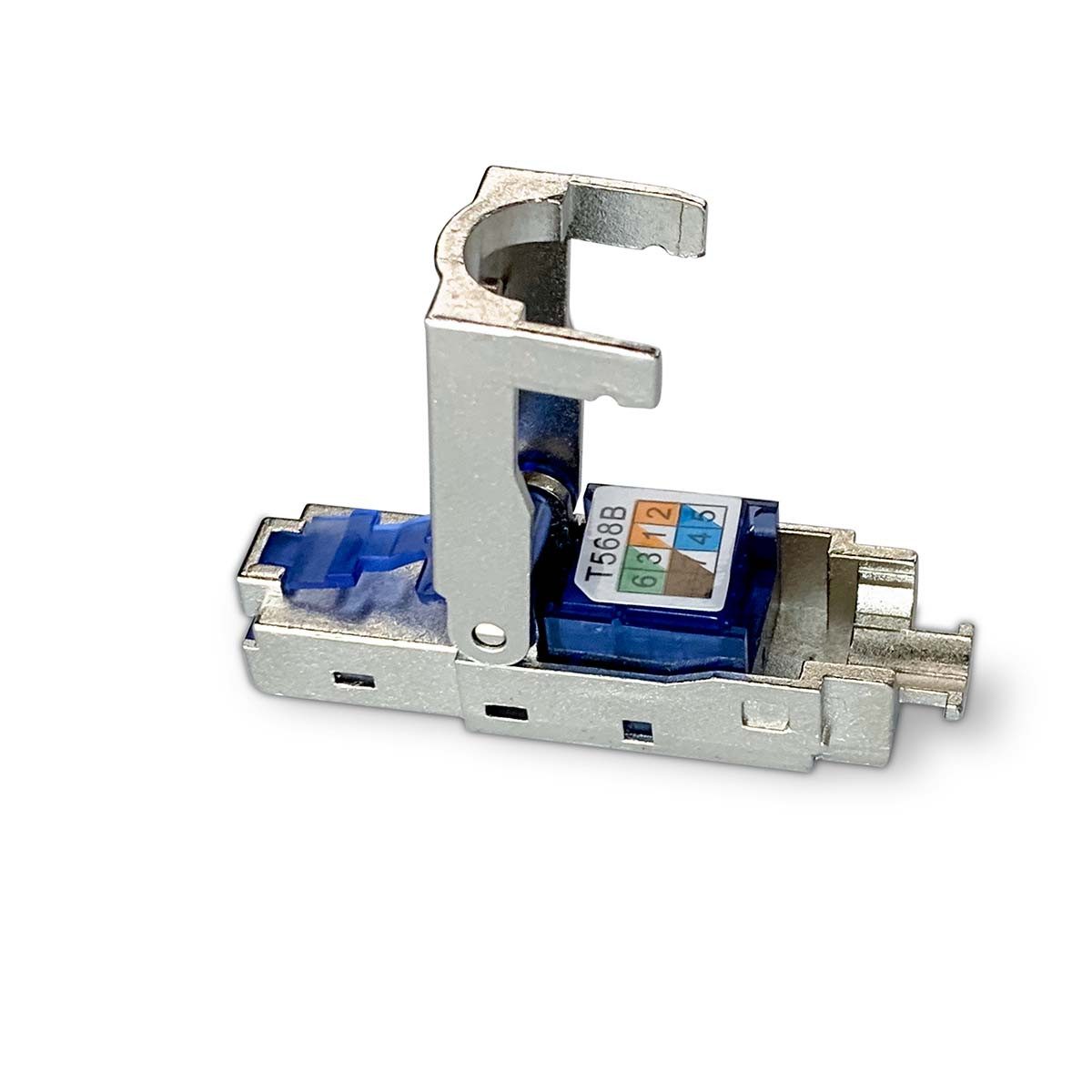 Nedis CCGB89410ME Netzkabel, nedis rj45 connector, werkzeuglose montage, metallgehäuse