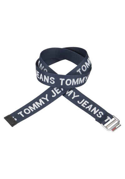 Tommy Jeans Stoffgürtel TJM Baxter mit durchgängigem Tommy Jeans Schriftzug