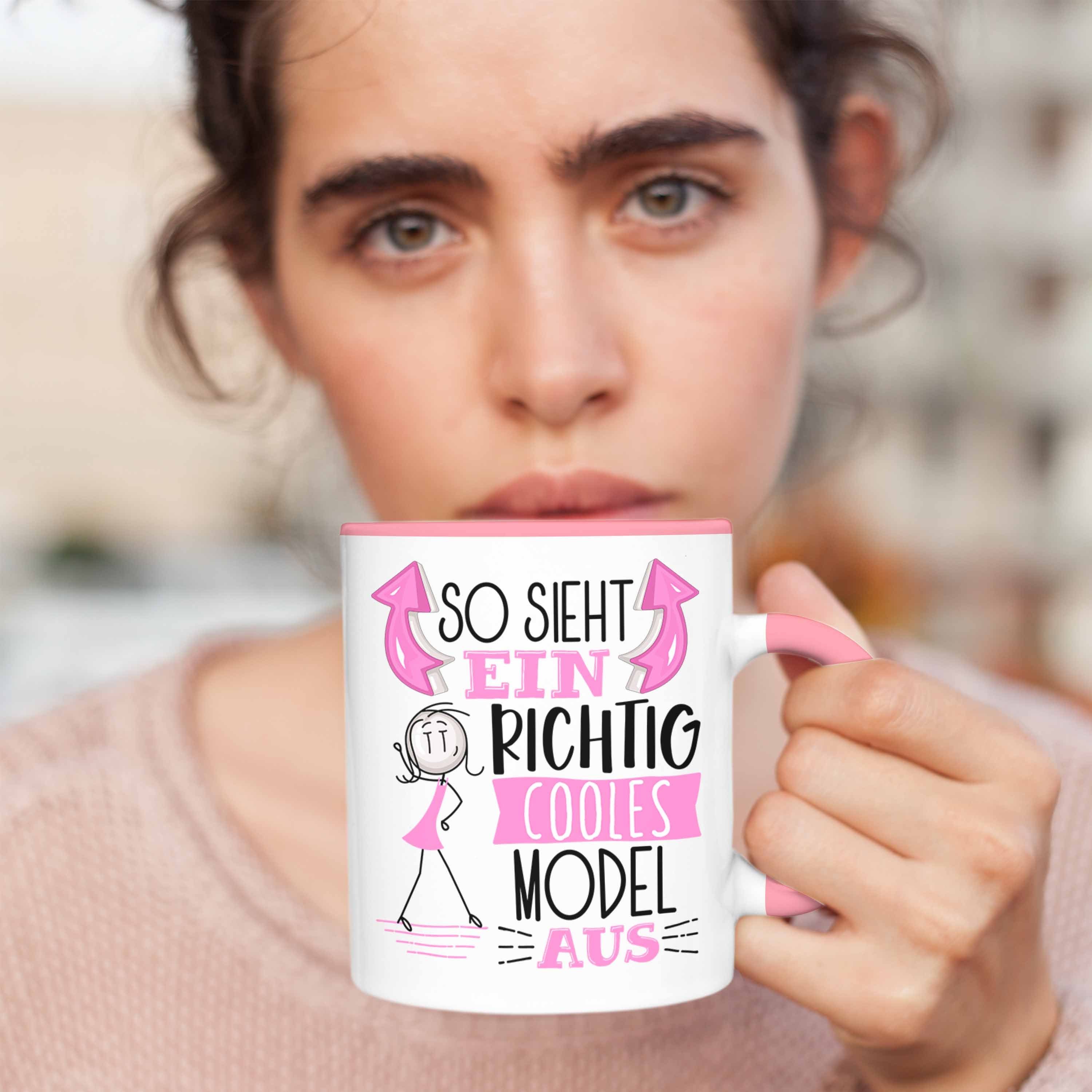 Model Tasse Sieht Geschenkide Model Trendation So Ein Geschenk Aus RIchtig Rosa Cooles Tasse