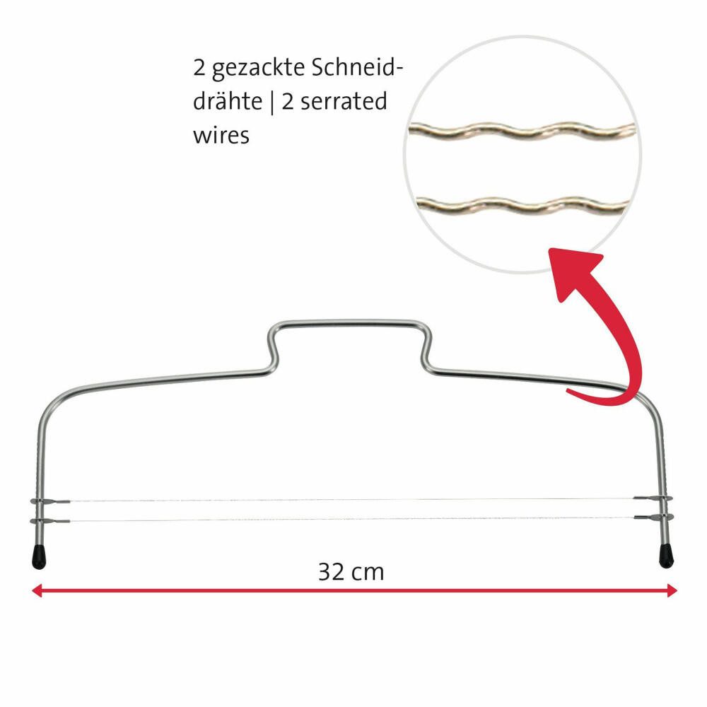 WESTMARK Tortenbodenteiler Tortenbodenteiler »Simplex-Duo« + Schaber/Kuchenlöser