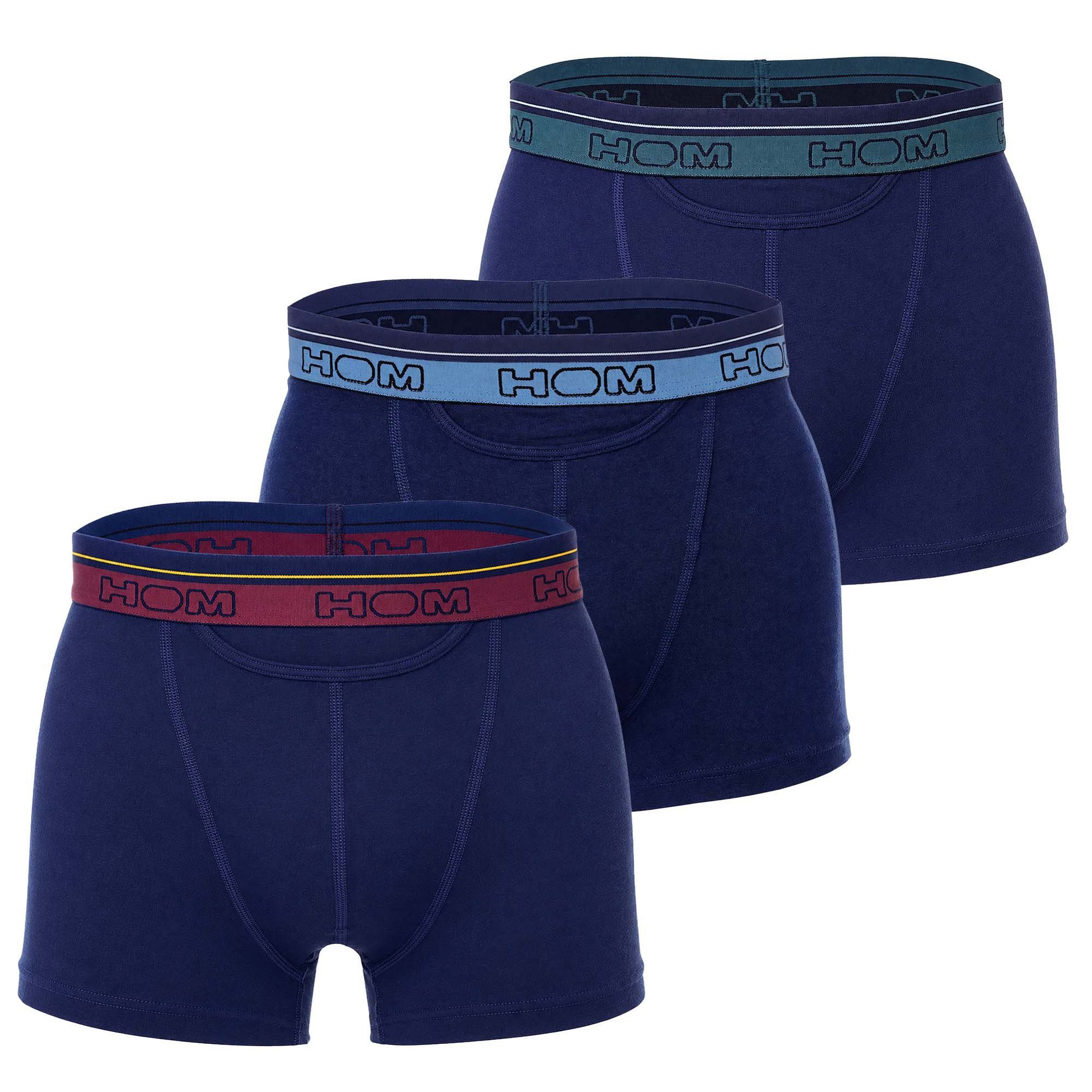 Hom Boxer Herren Boxershort 3er Pack Baumwolle (Packung, 3er Pack)