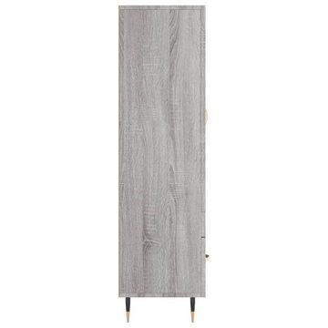 vidaXL Sideboard Highboard Grau Sonoma 69,5x31x115 cm Holzwerkstoff (1 St)