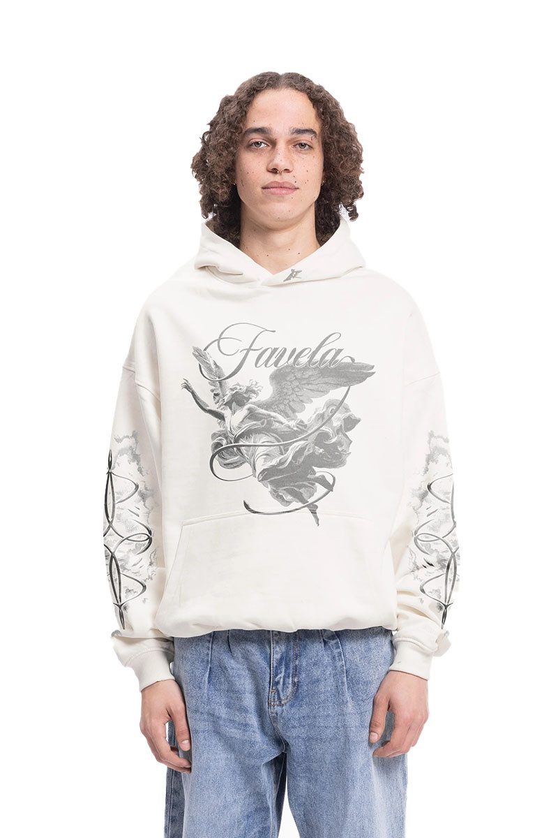 Favela Kapuzenpullover Angel Vanilla