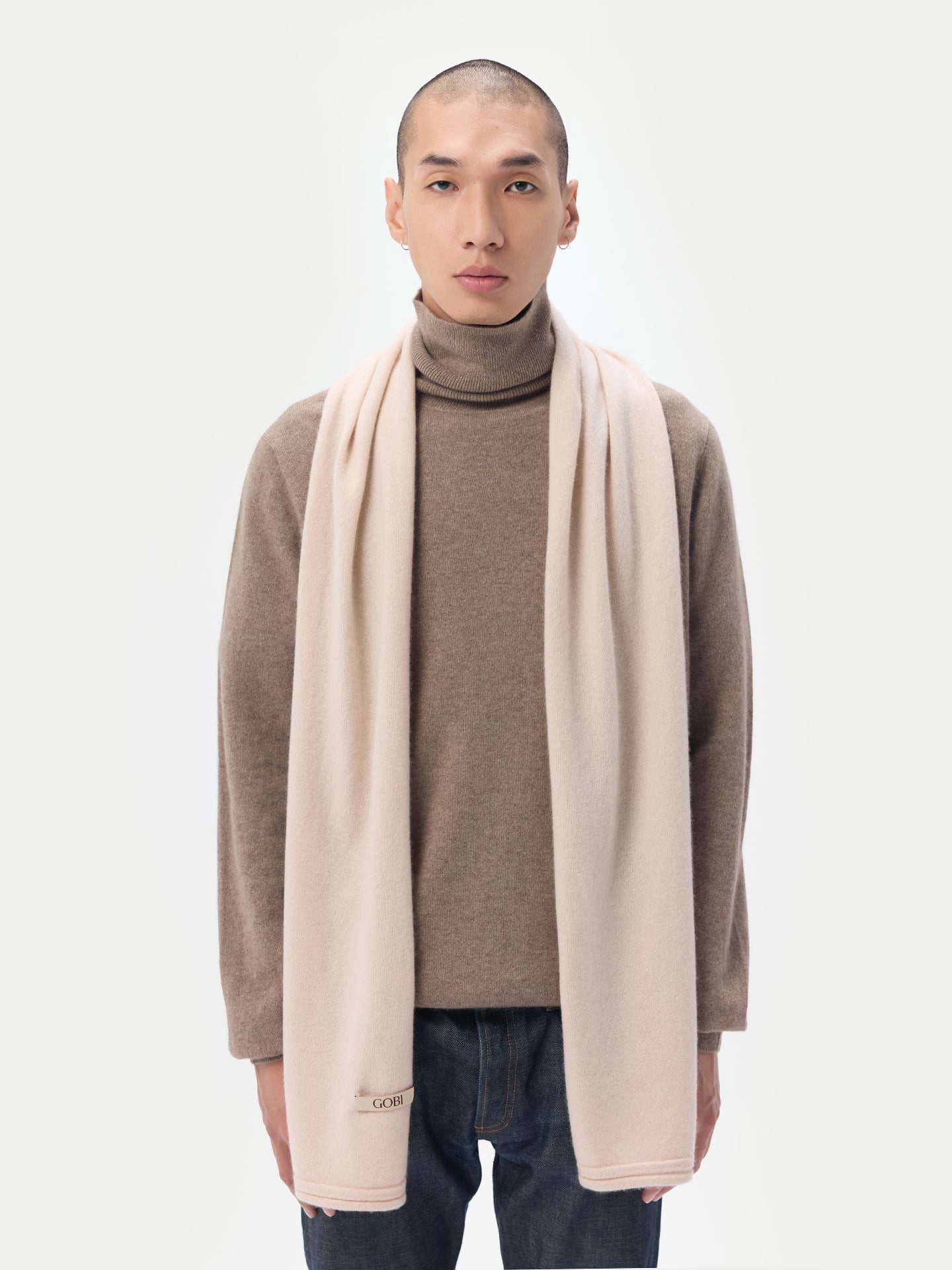 GOBI Cashmere Strickschal Jerseystrick Kaschmirschal günstig online kaufen