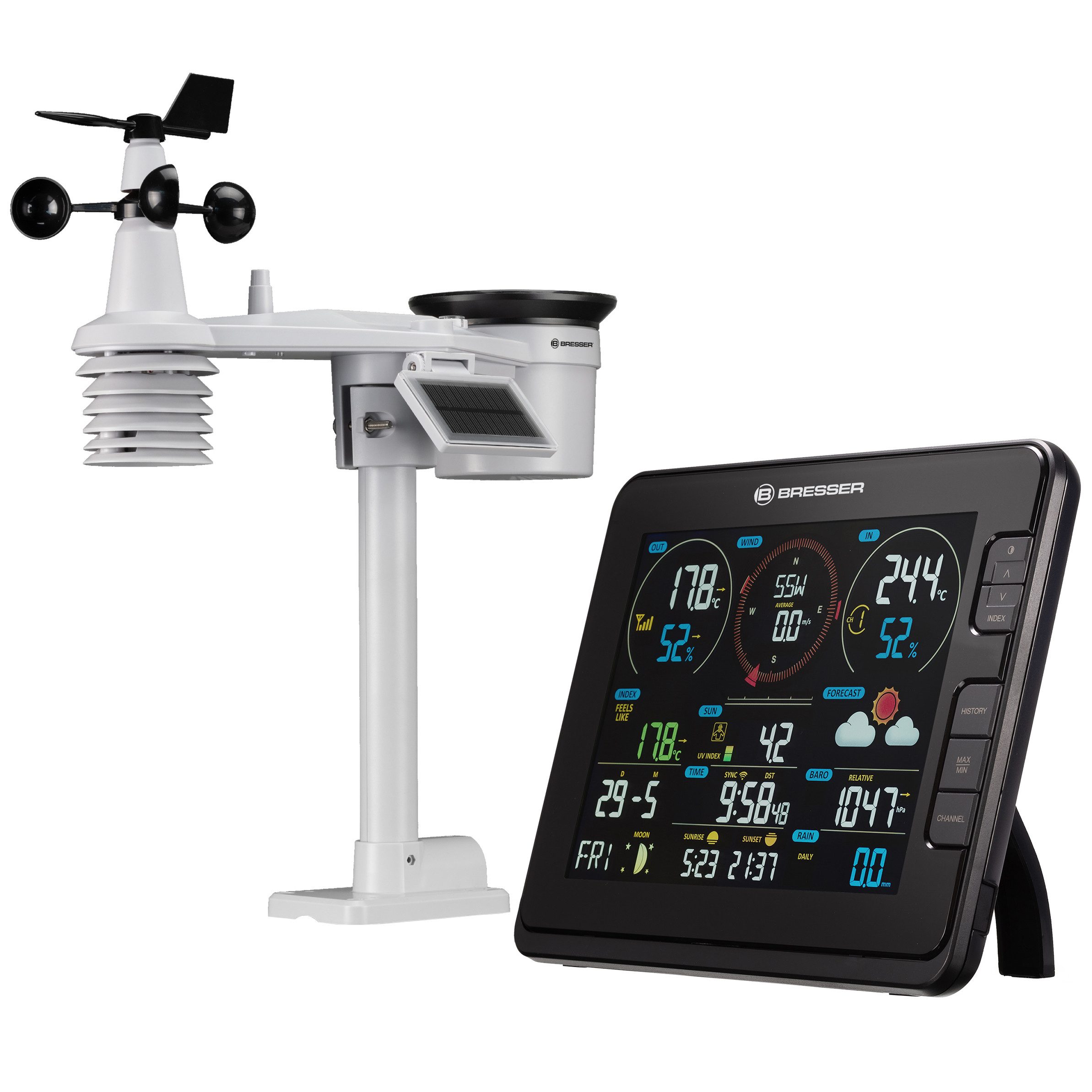 Wetterstation WLAN Profi Wetter Center 7-in-1