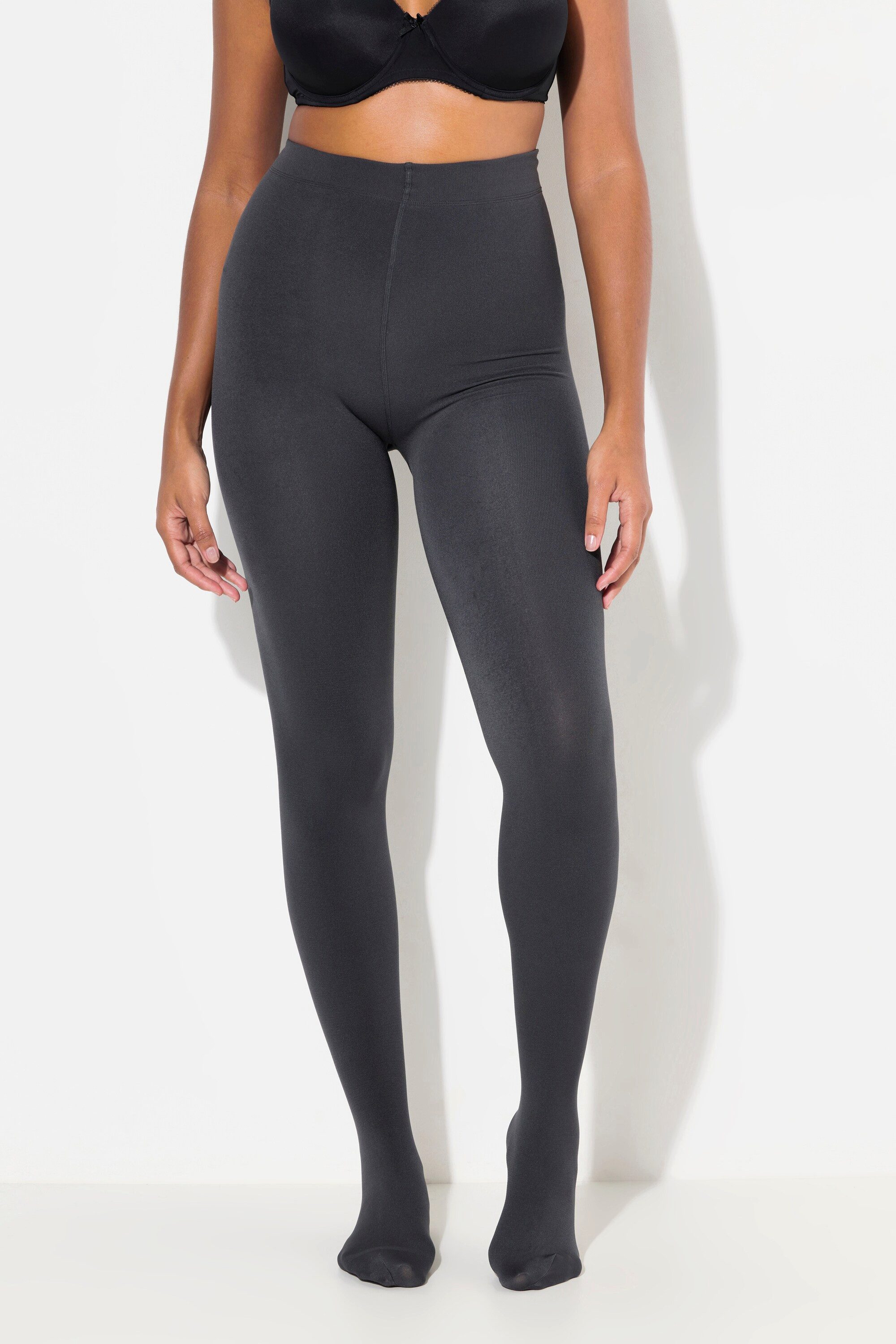 Ulla Popken Feinstrumpfhose Thermo-Strumpfhose warm blickdicht