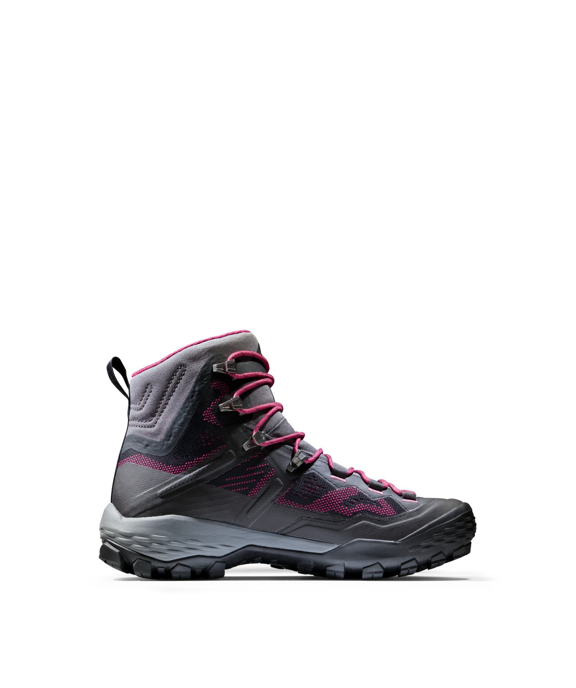 Women Ducan High Wanderschuh Gore-Tex Mammut GTX phantom-dark pink