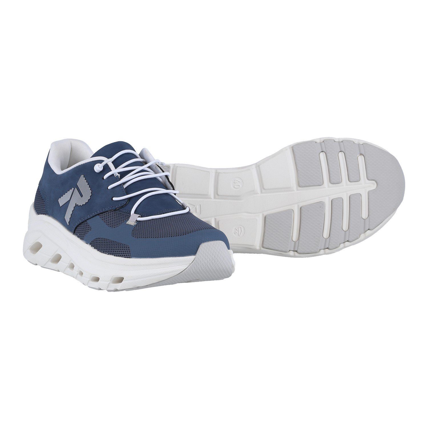 Rieker Stratfort W3500 blau Damen Sneaker günstig online kaufen