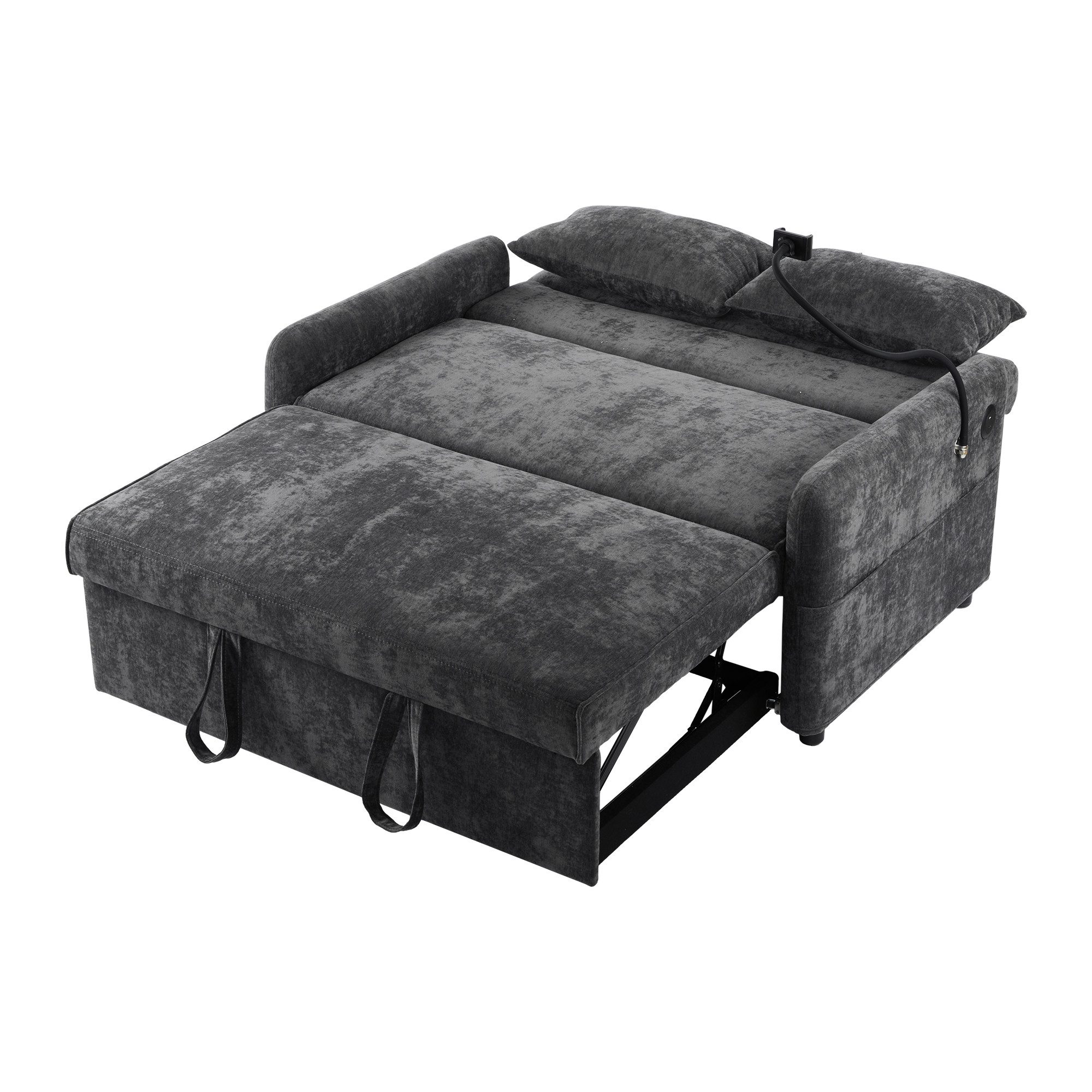 Merax Schlafsofa mit 3-in-1 Bettfunktion, Loungesessel günstig online kaufen