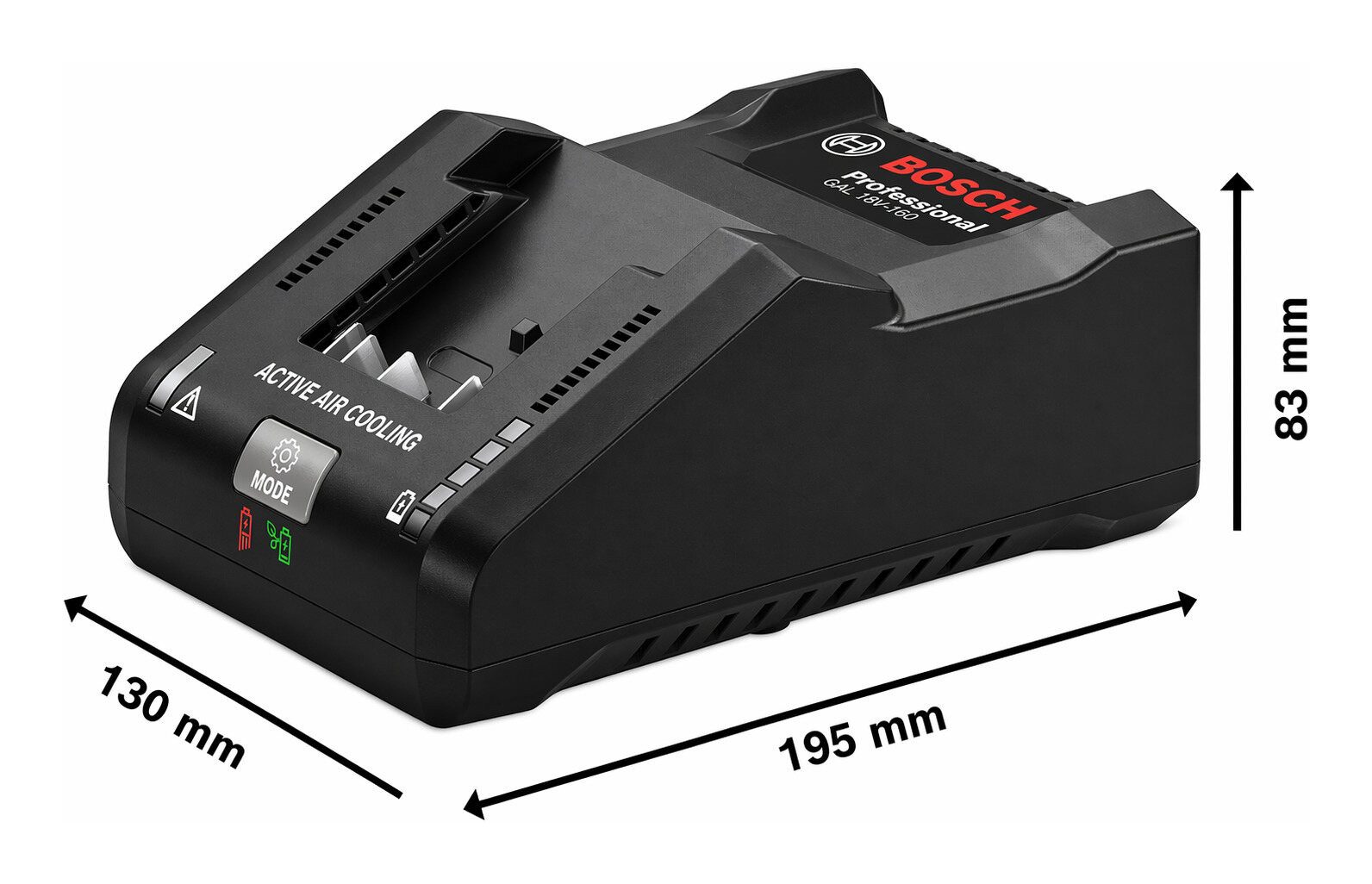BOSCH GAL Akku-Ladestation (Ladegerät 18V-160)
