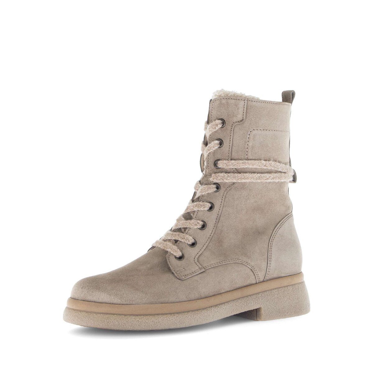 Gabor Schnürstiefelette Materialmix Leder/Lederimitat Schnürstiefelette günstig online kaufen