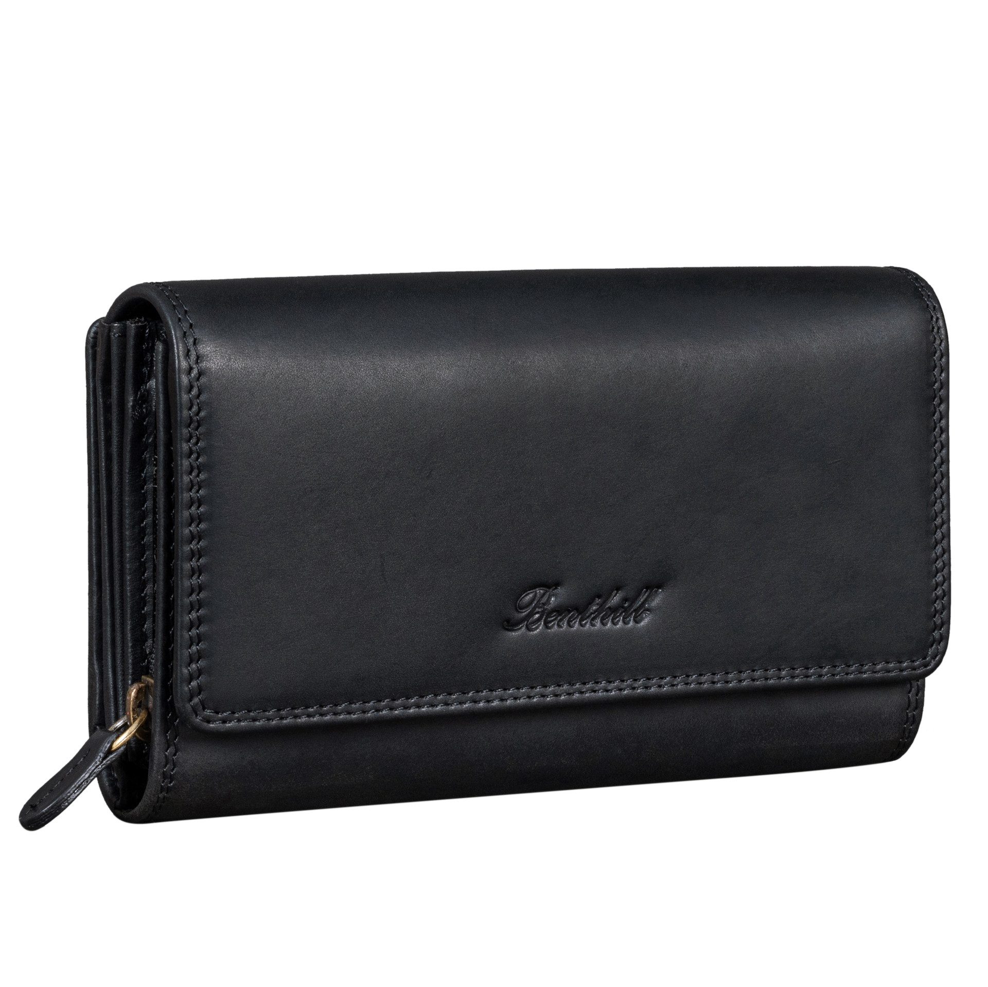 Benthill Geldbörse Damen Echt Leder Groß mit vielen Fächern RFID Portemonna günstig online kaufen