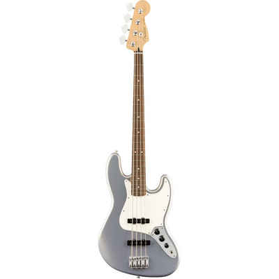 Fender E-Bass, Player Jazz Bass PF Silver - E-Bass